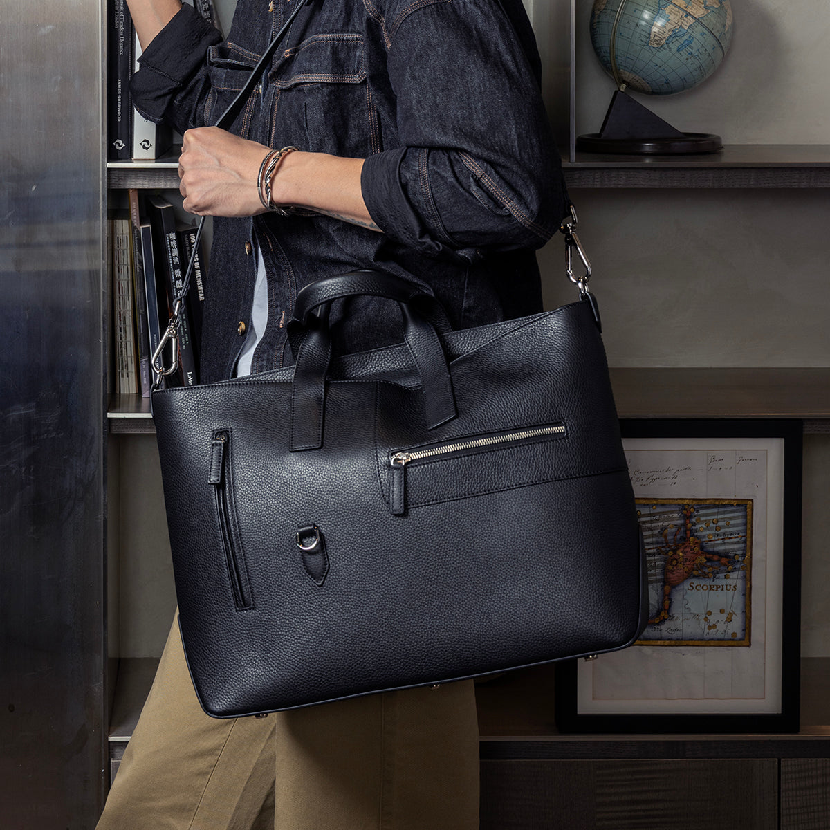 BIAGINI|Metro 托特包 (黑)