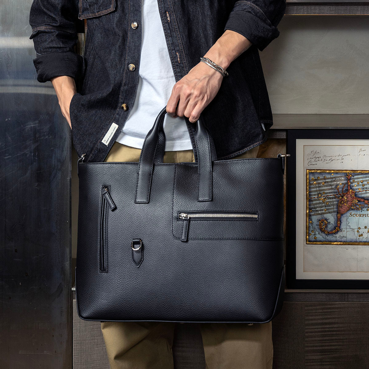 BIAGINI|Metro 托特包 (黑)