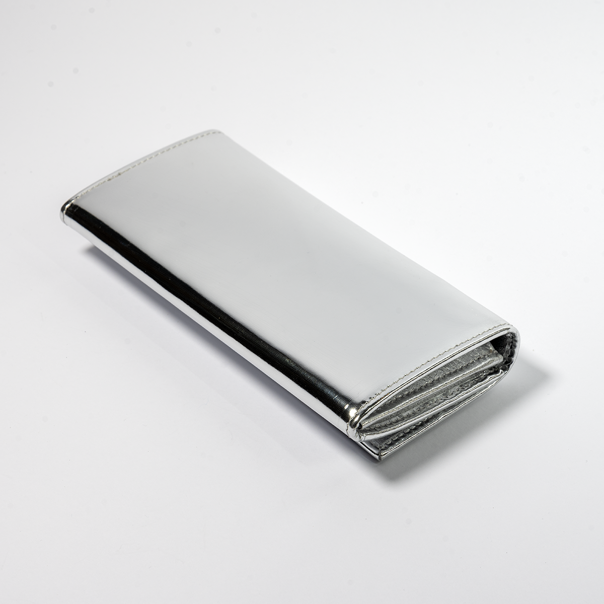 BIAGINI|經典皮革長夾 (太空銀)