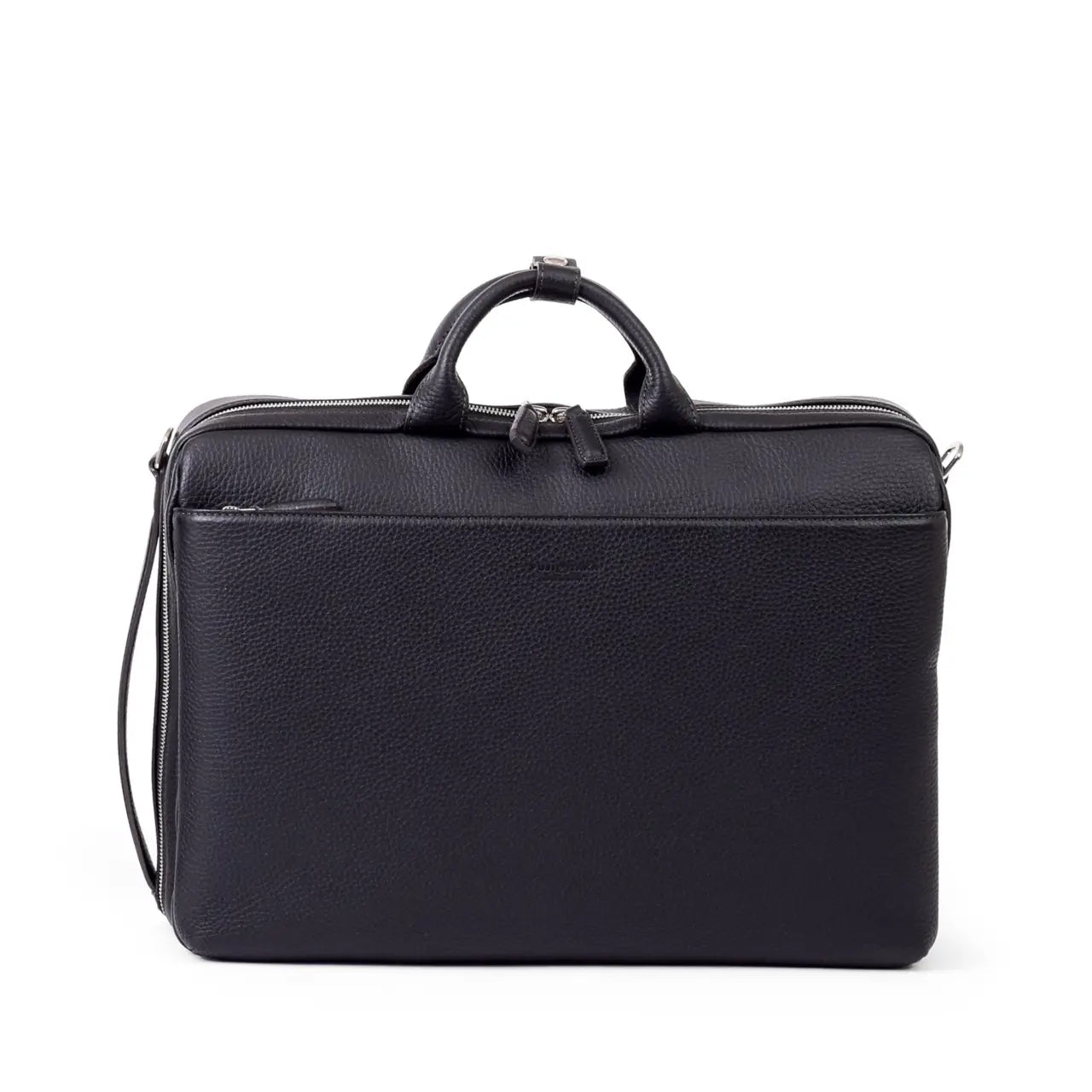 FUJITAKA|Sol 三用皮革商務/後背包 (黑)