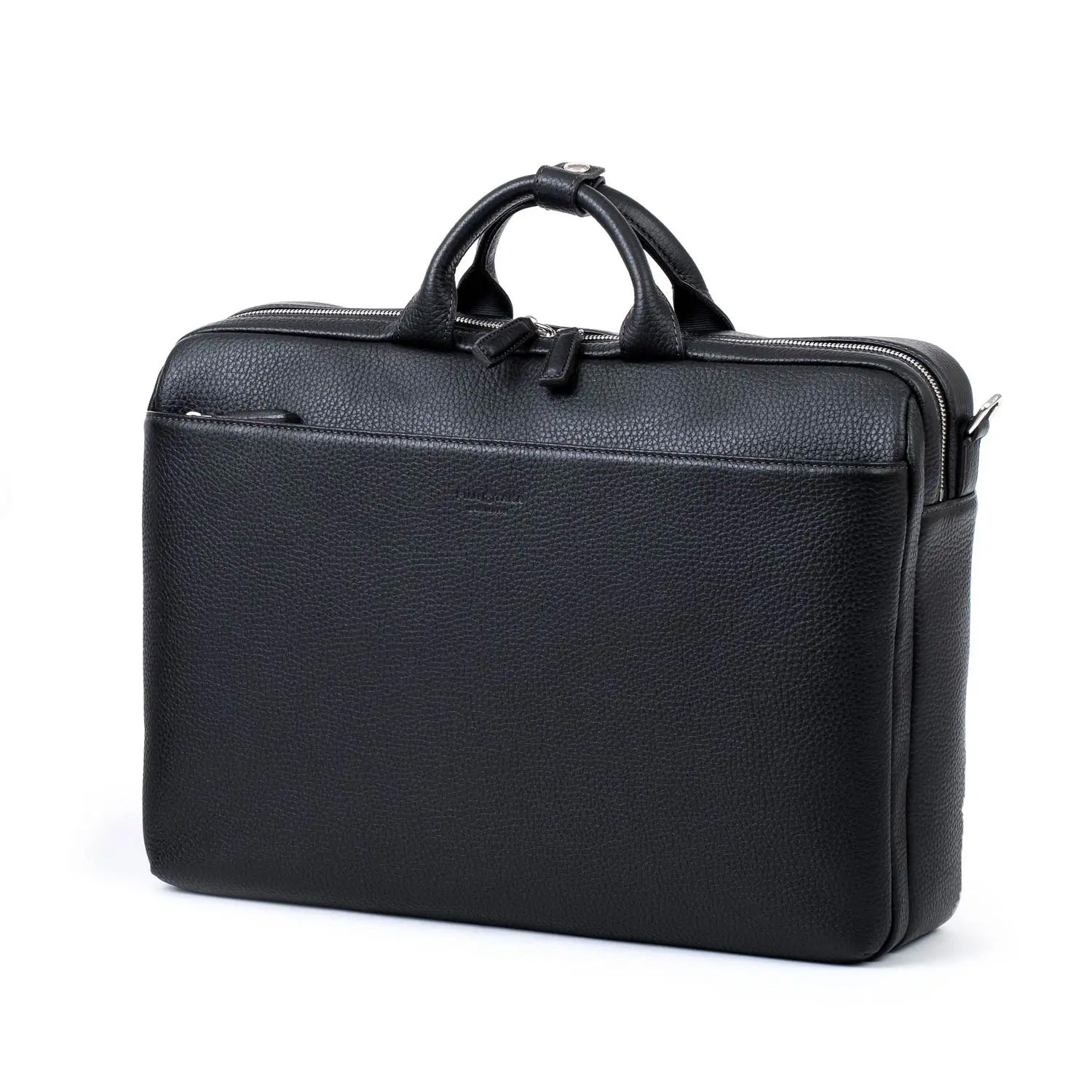 FUJITAKA|Sol 三用皮革商務/後背包 (黑)