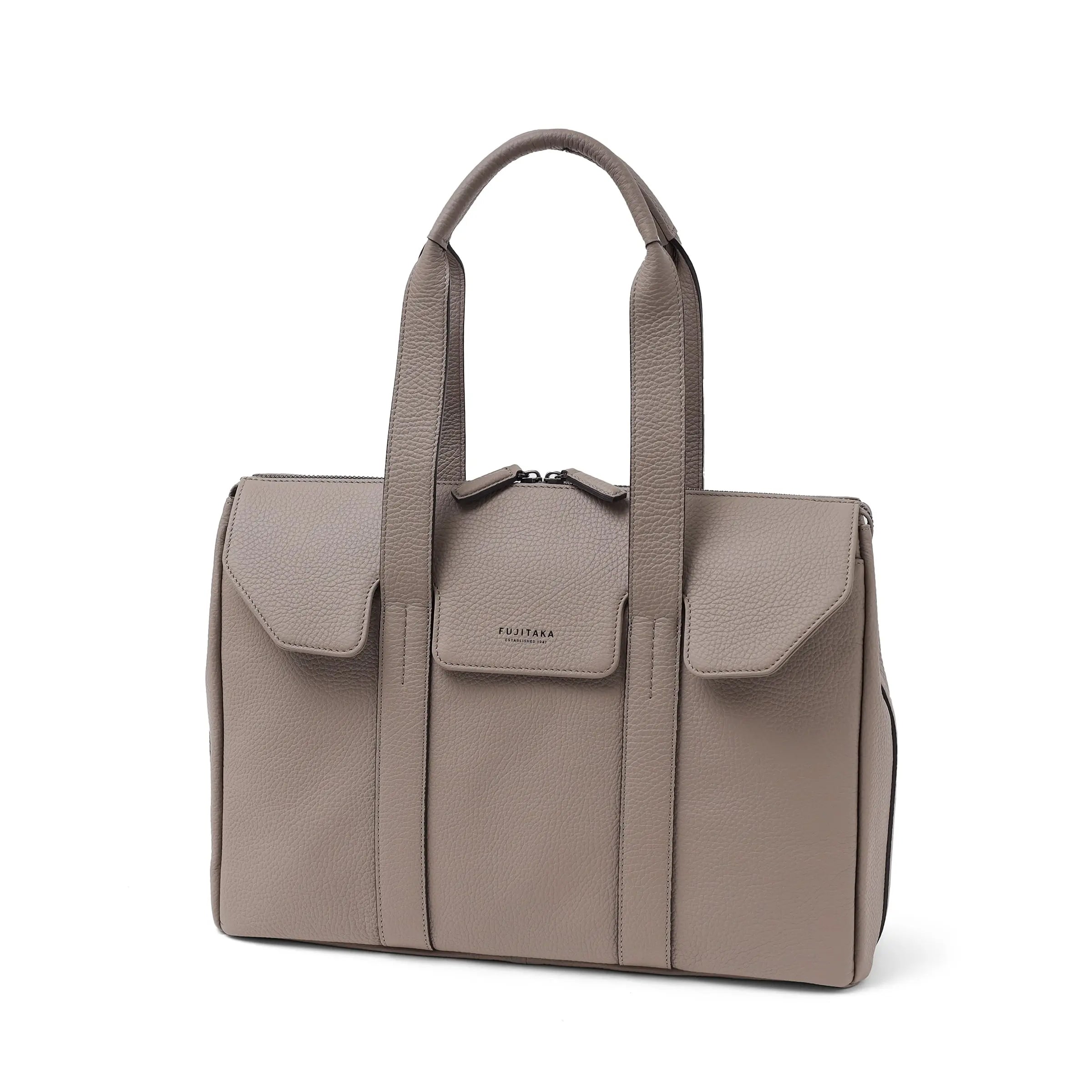 FUJITAKA|Alta 翻蓋托特包 (卡其棕)