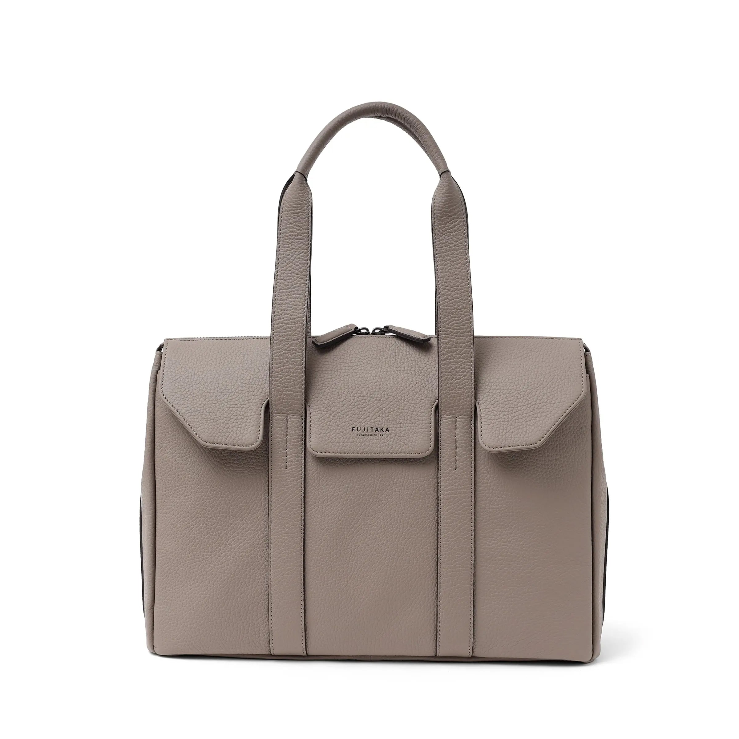 FUJITAKA|Alta 翻蓋托特包 (卡其棕)