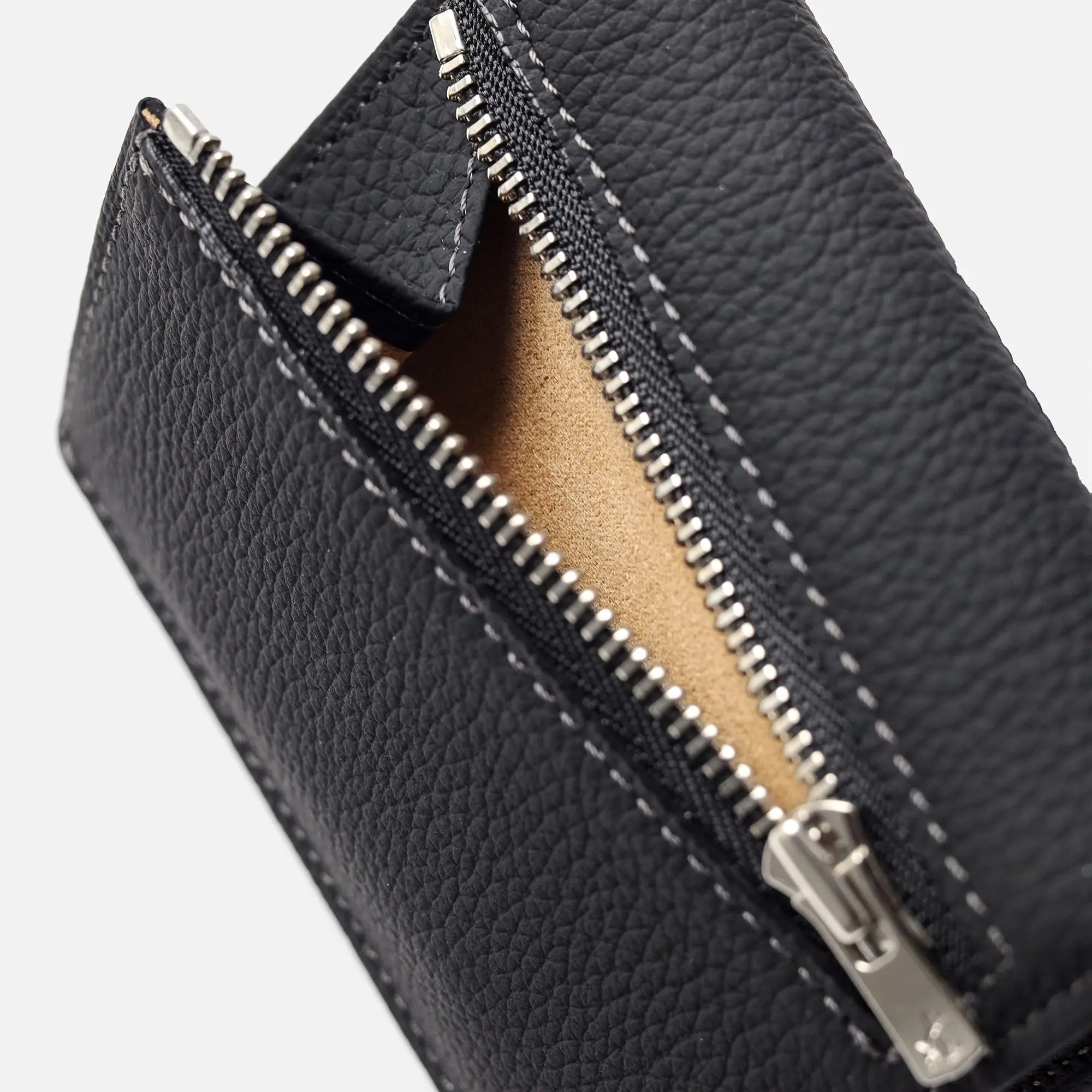 FUJITAKA|Mousse 小巧雙摺短夾 (黑)