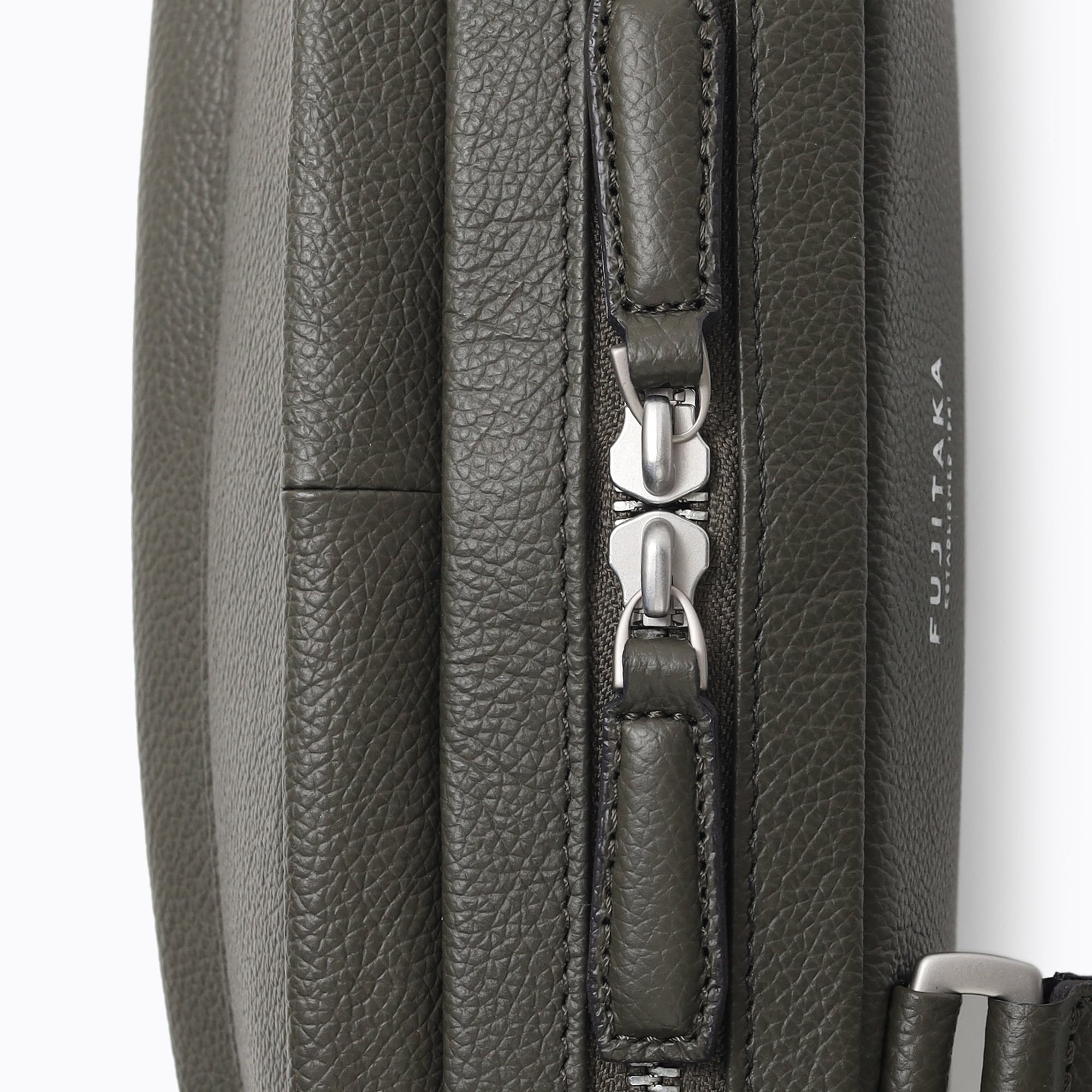 FUJITAKA|Pacchetto 隨身皮革小包 (軍綠)