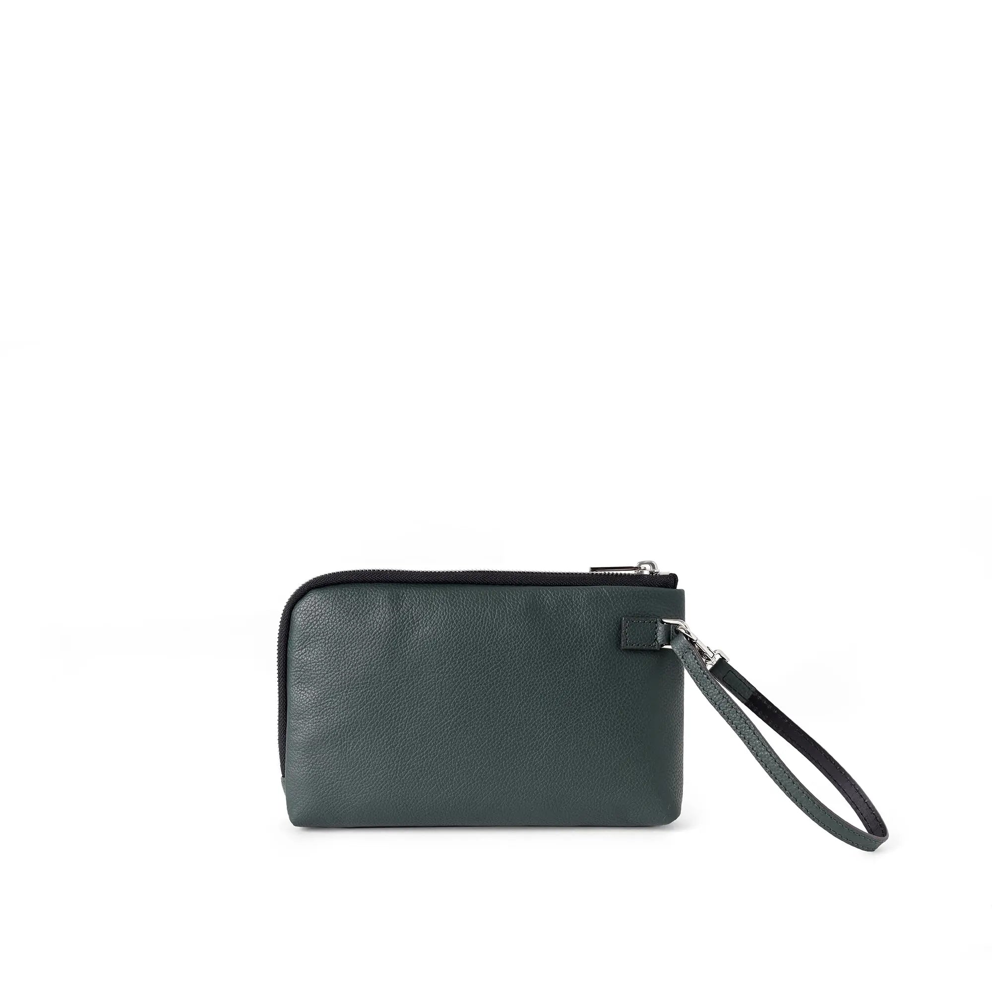 FUJITAKA|Traverse A4 托特包與皮革小袋 (卡其棕/綠)