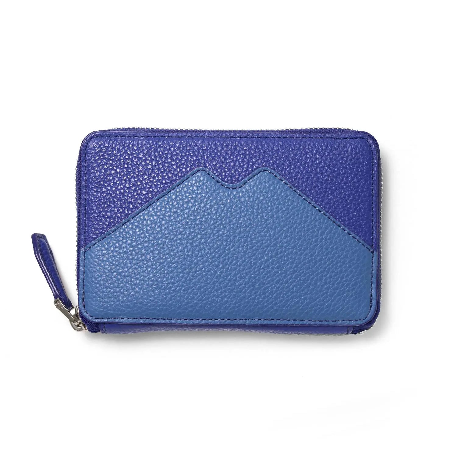 FUJITAKA|松任谷正隆 M.M. 拉鍊中長錢包 (藍)