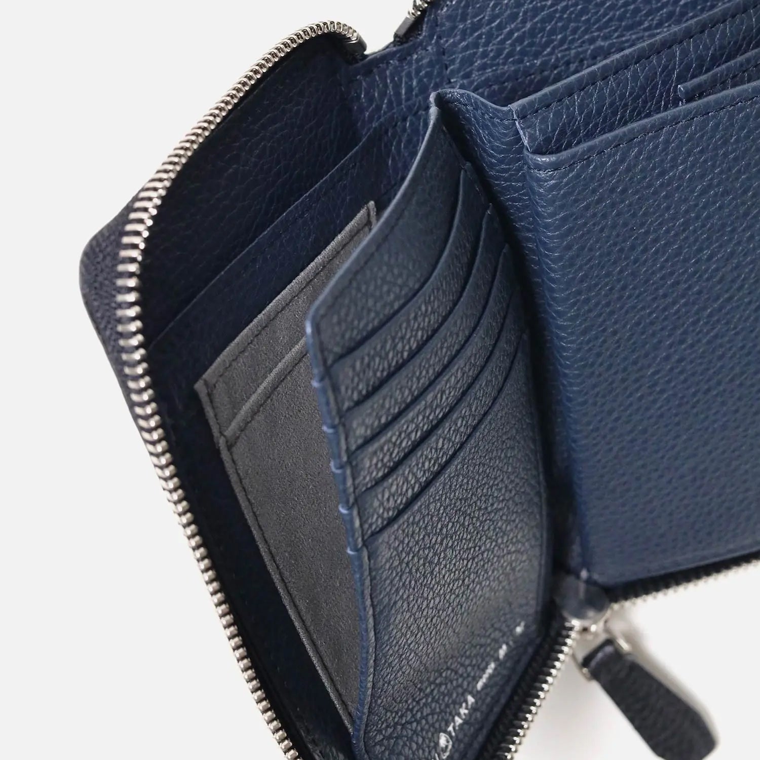 FUJITAKA|松任谷正隆 M.M. 拉鍊中長錢包 (黑)