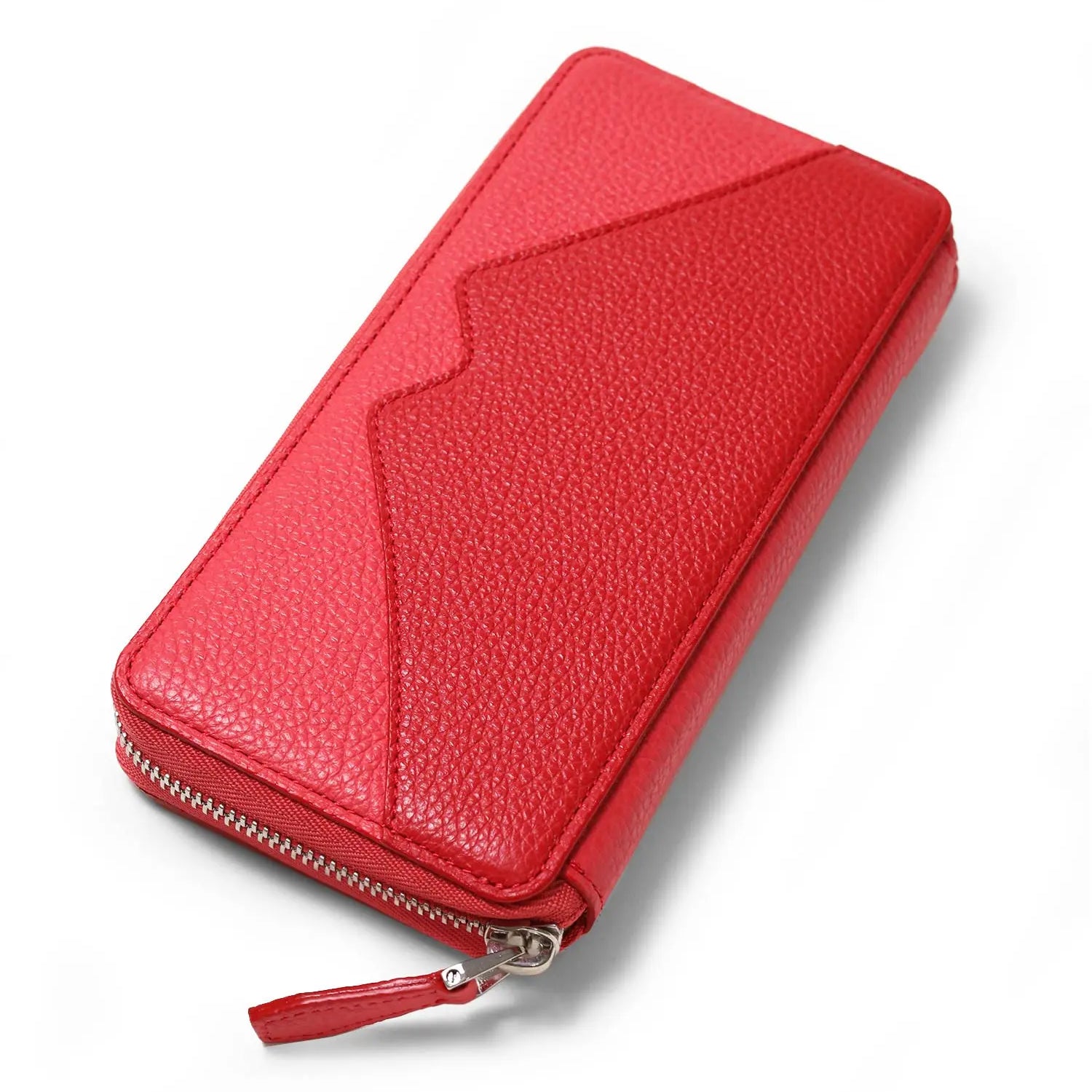 FUJITAKA|松任谷正隆 M.M 拉鍊長夾 (紅)