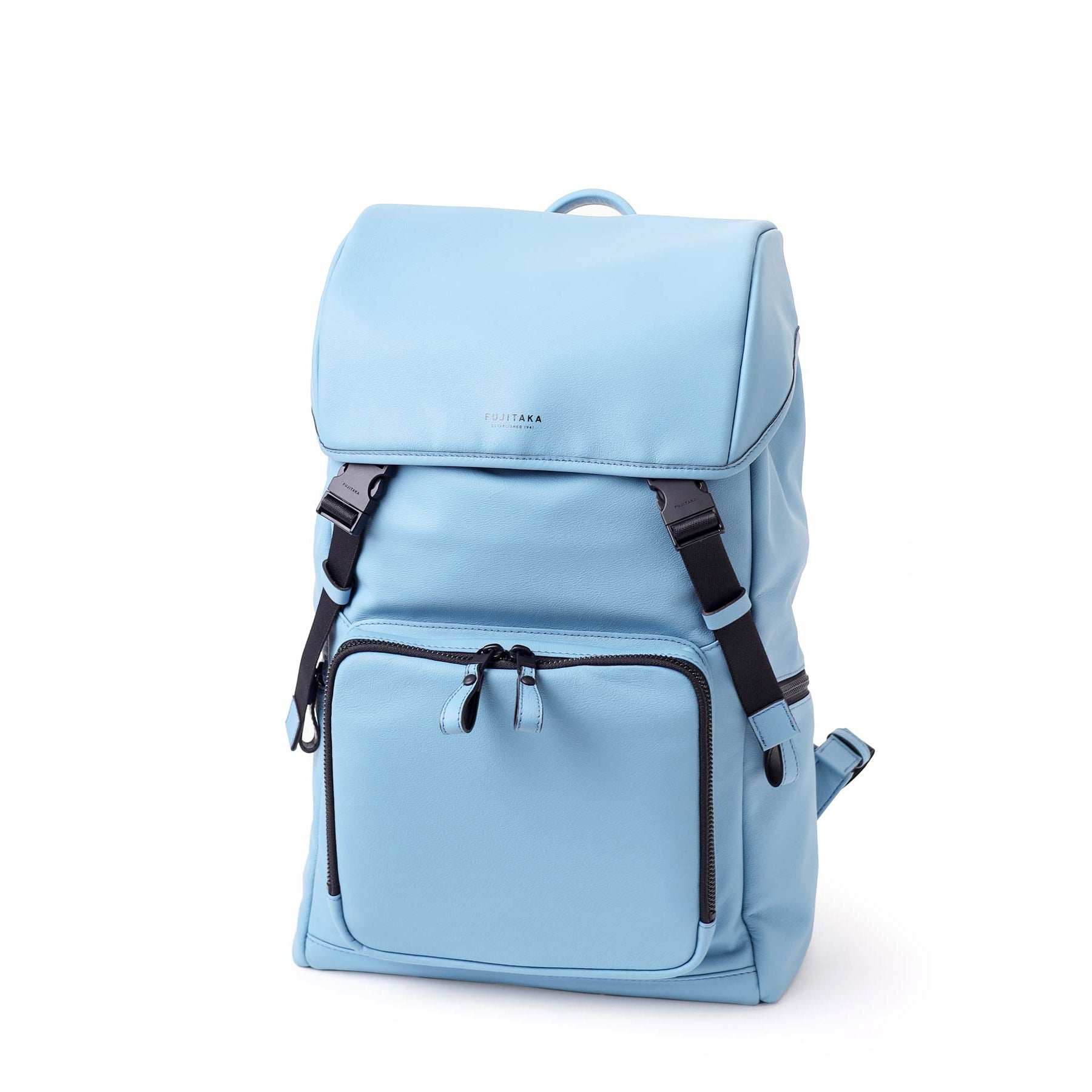 FUJITAKA|Locus 皮革後背包 (天空藍)