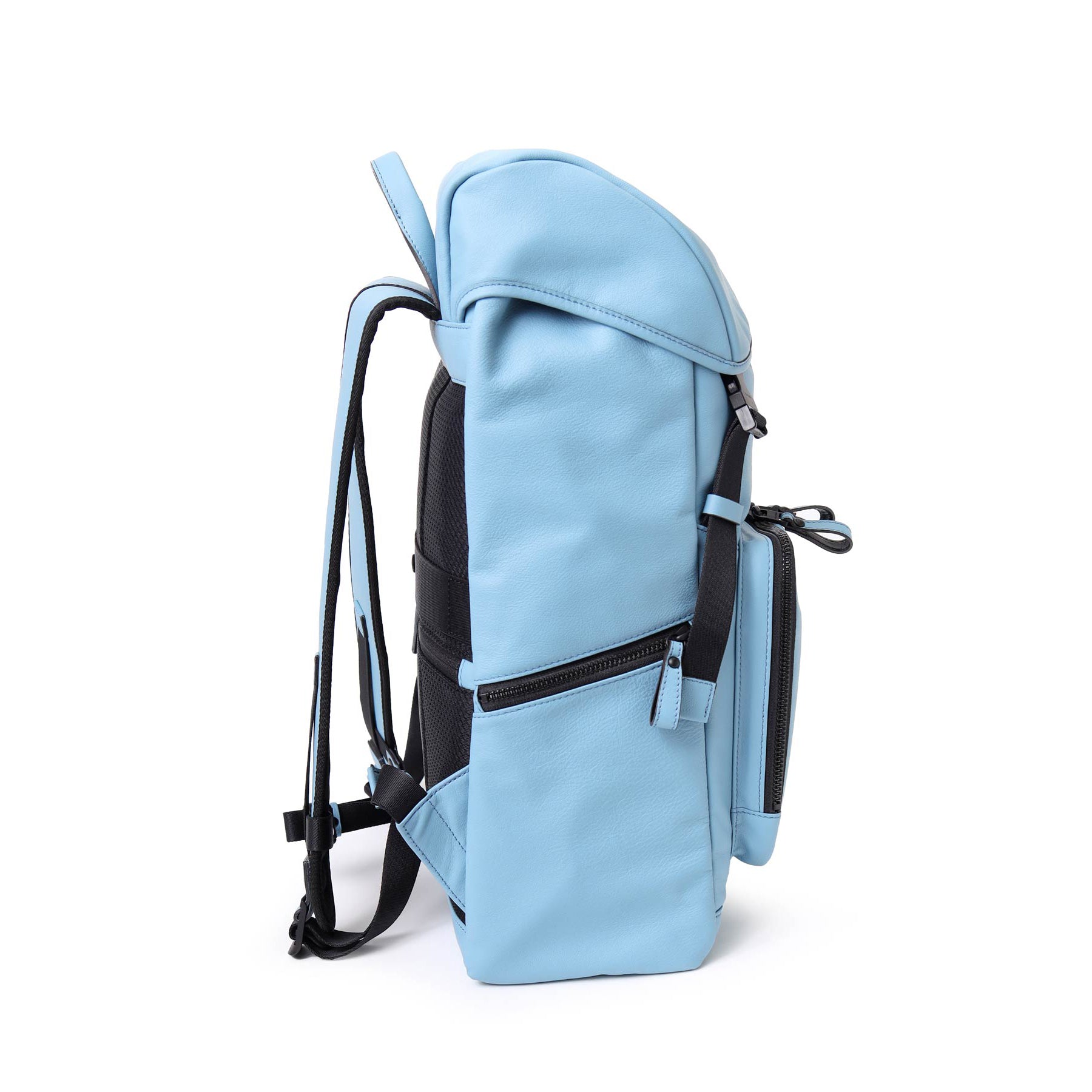 FUJITAKA|Locus 皮革後背包 (天空藍)