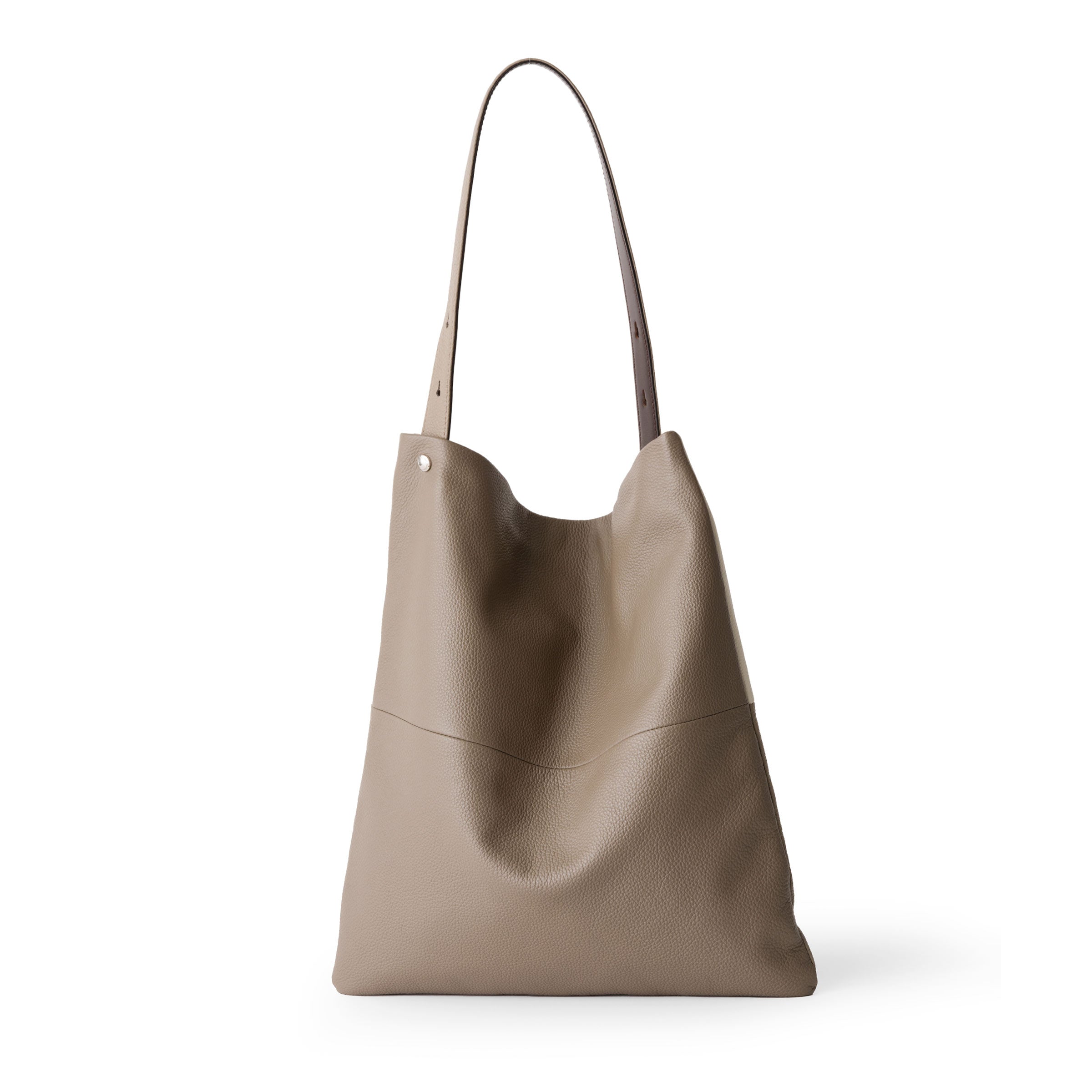 FUJITAKA|Seam A4 輕鬆簡單托特包 (卡其/米白)