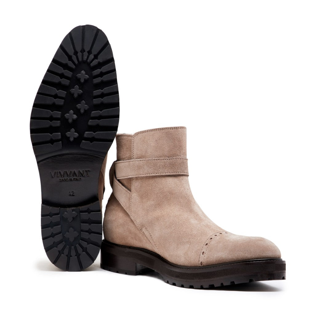 VIVVANT|Alexis 大地色麂皮齋浦爾短靴