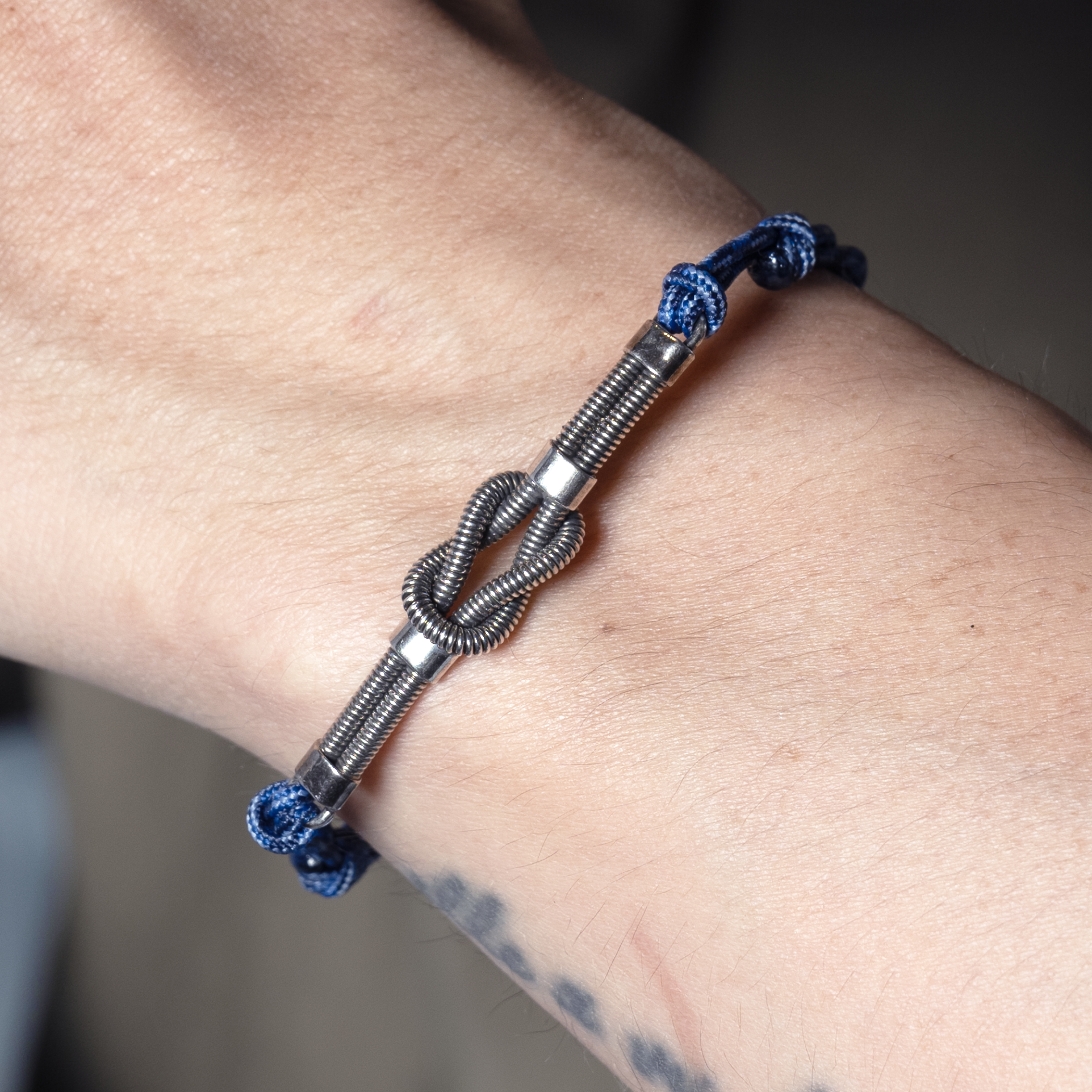 SING A SONG|一弦一念 繩結手鍊 B (藍)