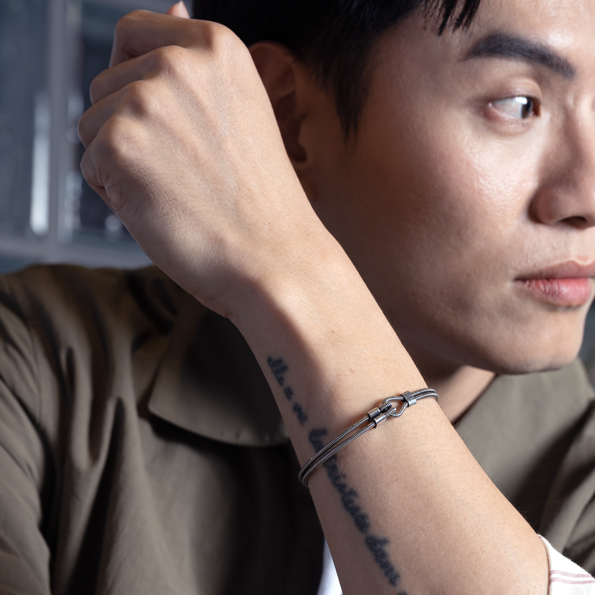 SING A SONG|一弦一念 金屬手鍊 C