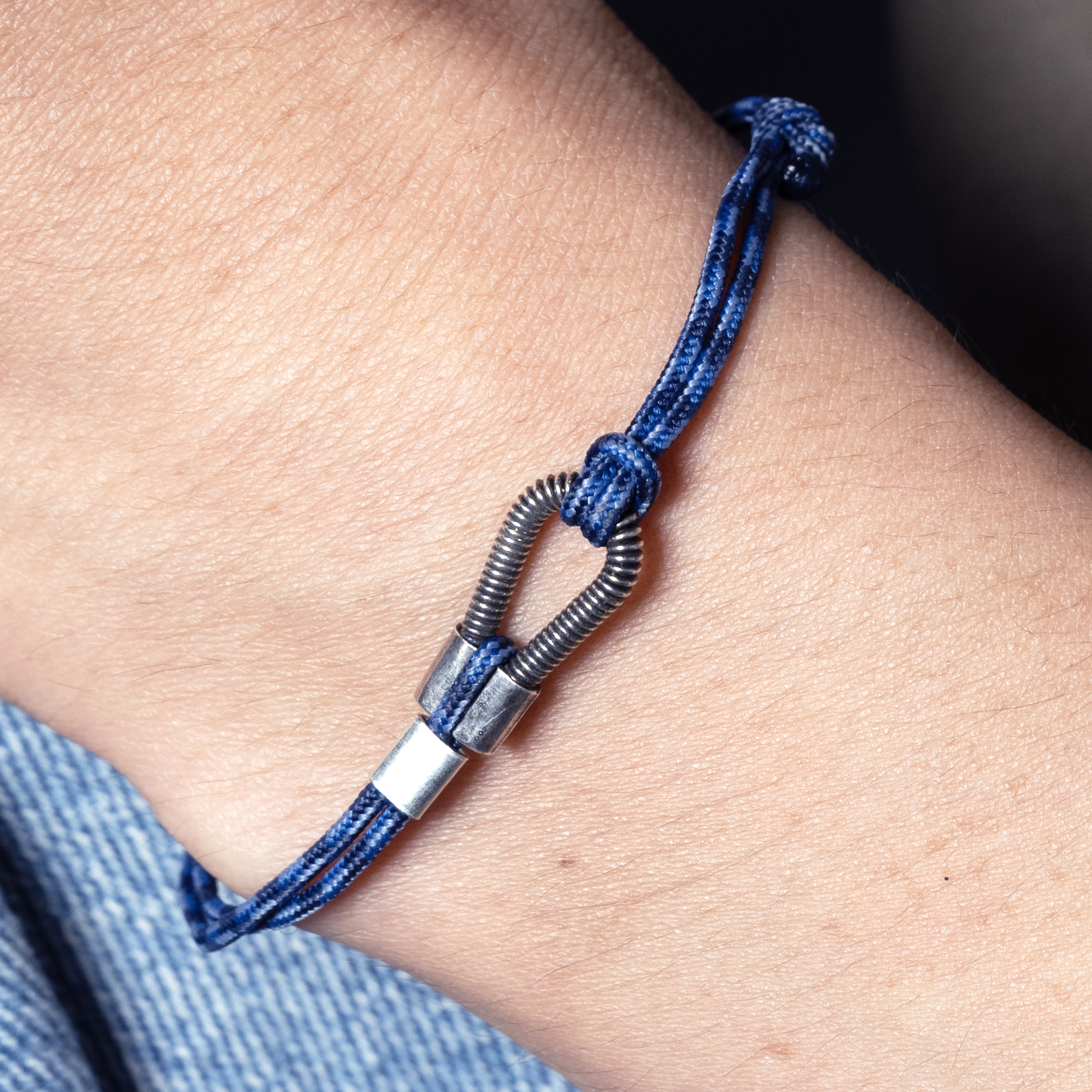 SING A SONG|一弦一念 繩結手鍊 C (藍)