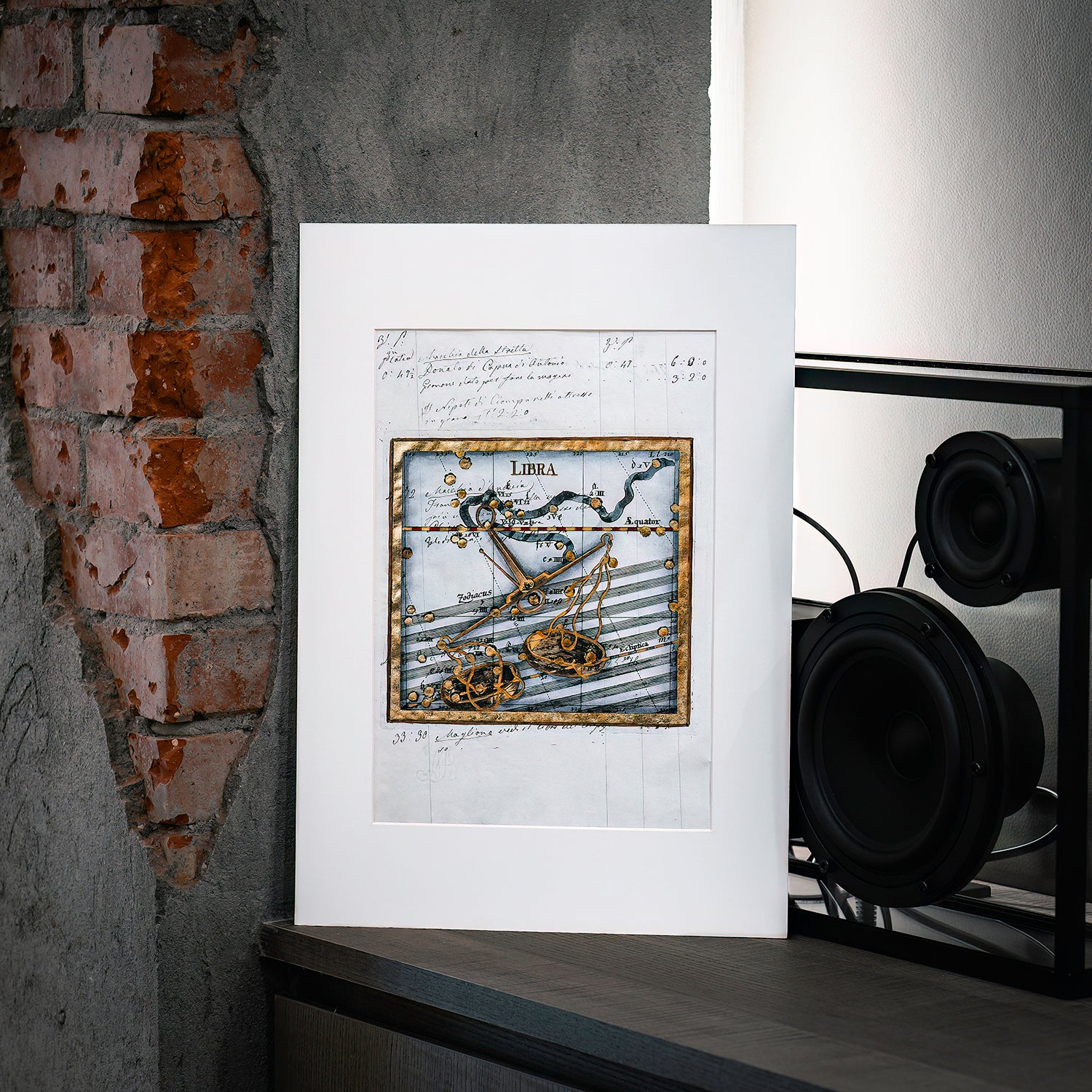 古董星座圖紙|天秤座