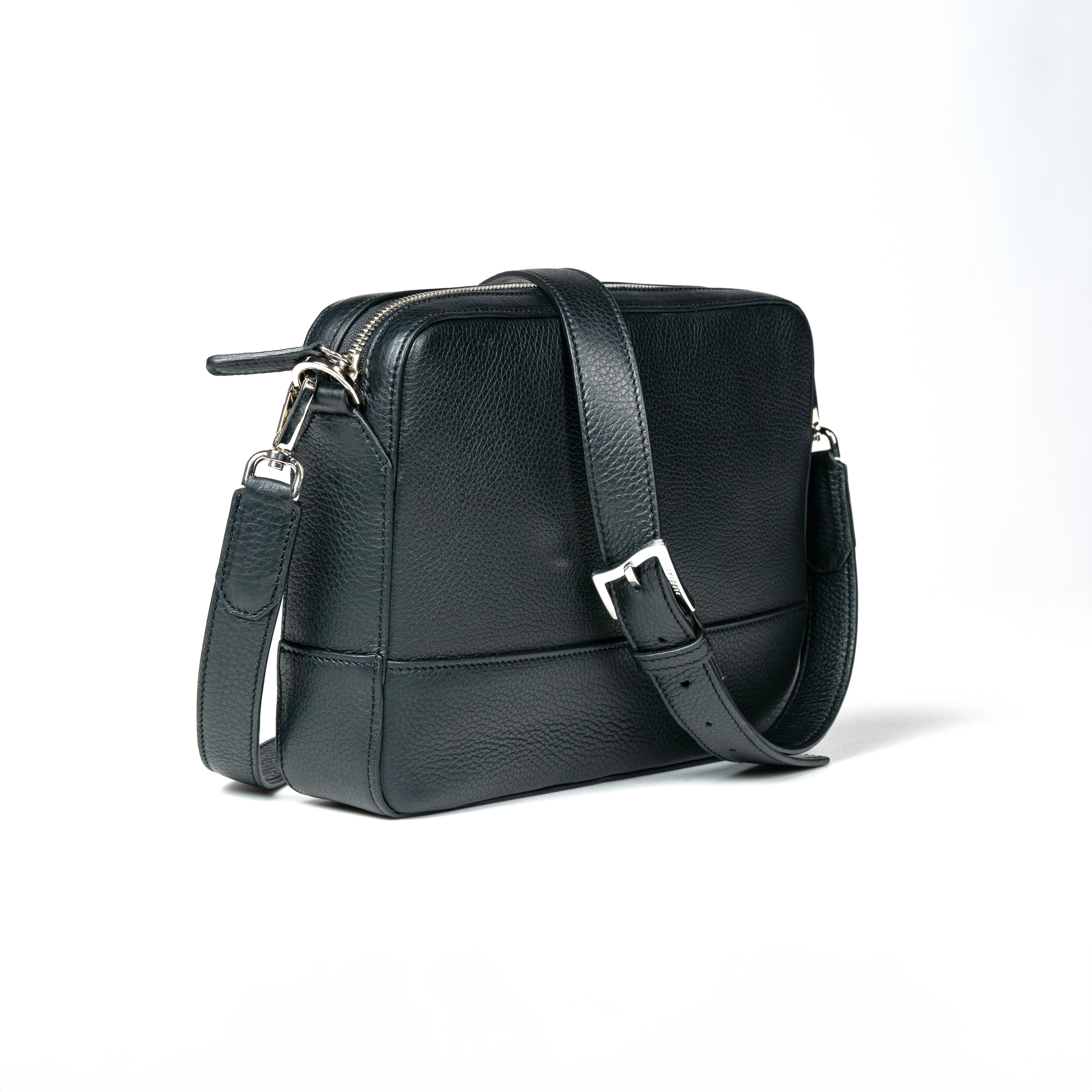 BIAGINI|側揹郵差包 (黑)