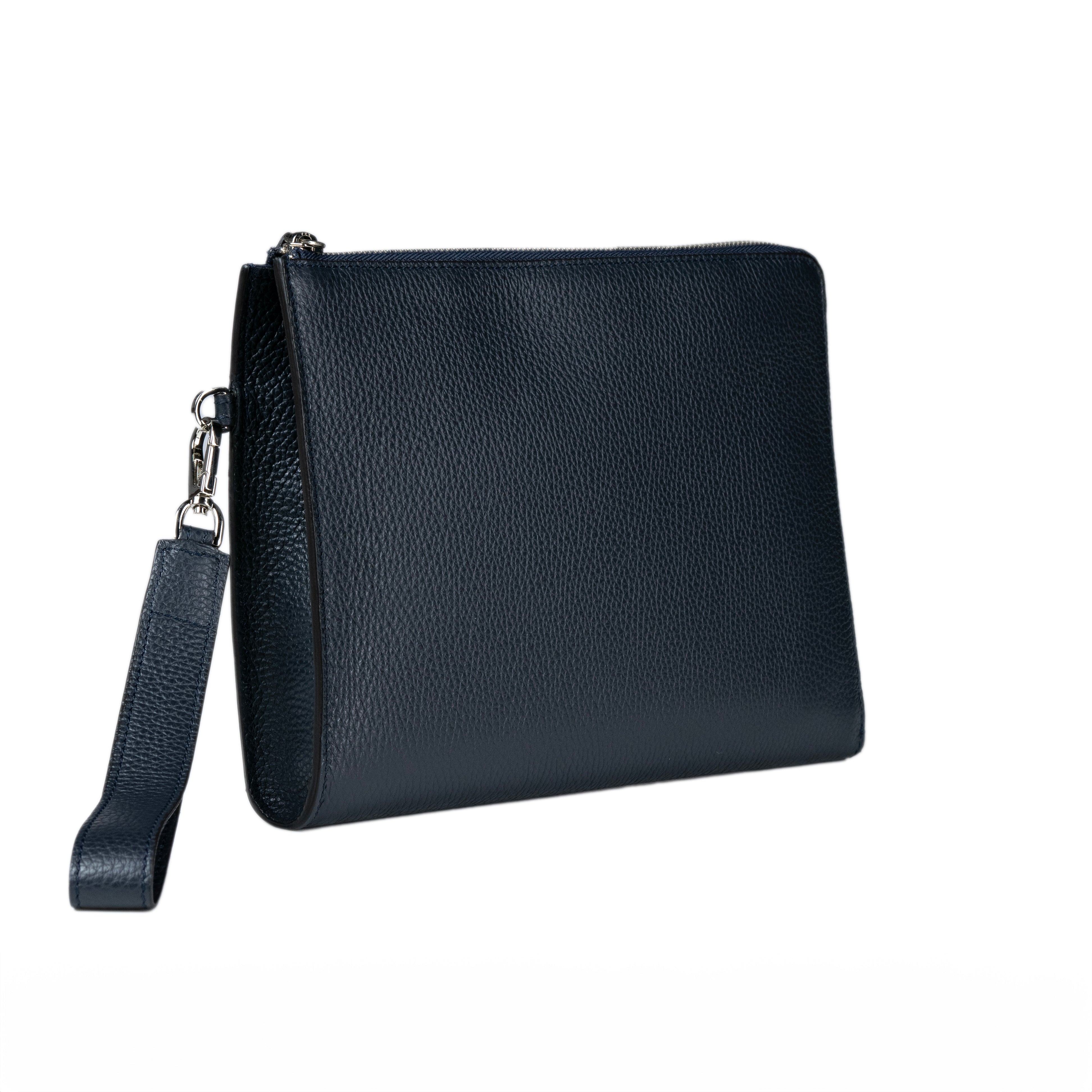 BIAGINI|隨身手拿包 (深藍)