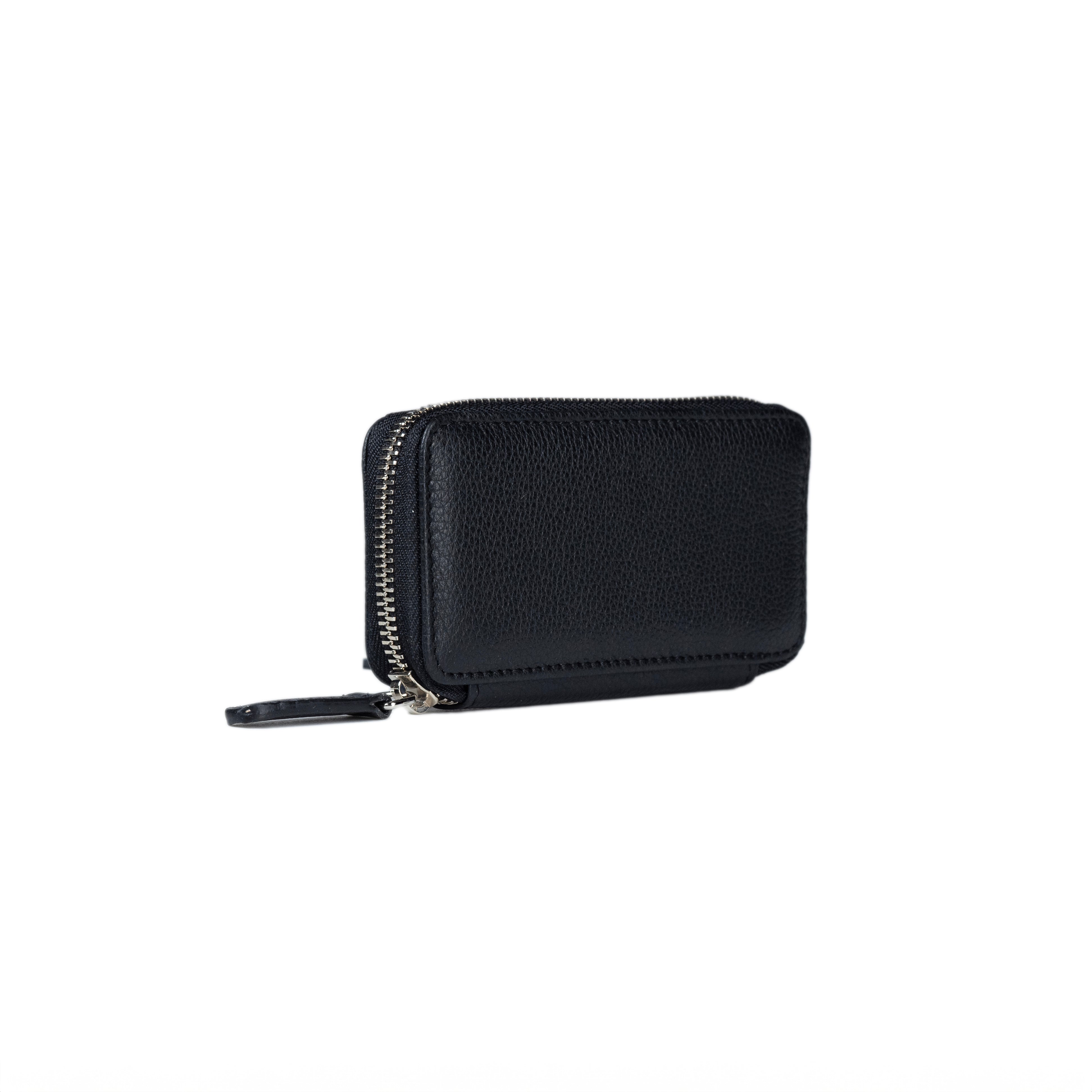 BIAGINI|簡約鑰匙包 (黑)