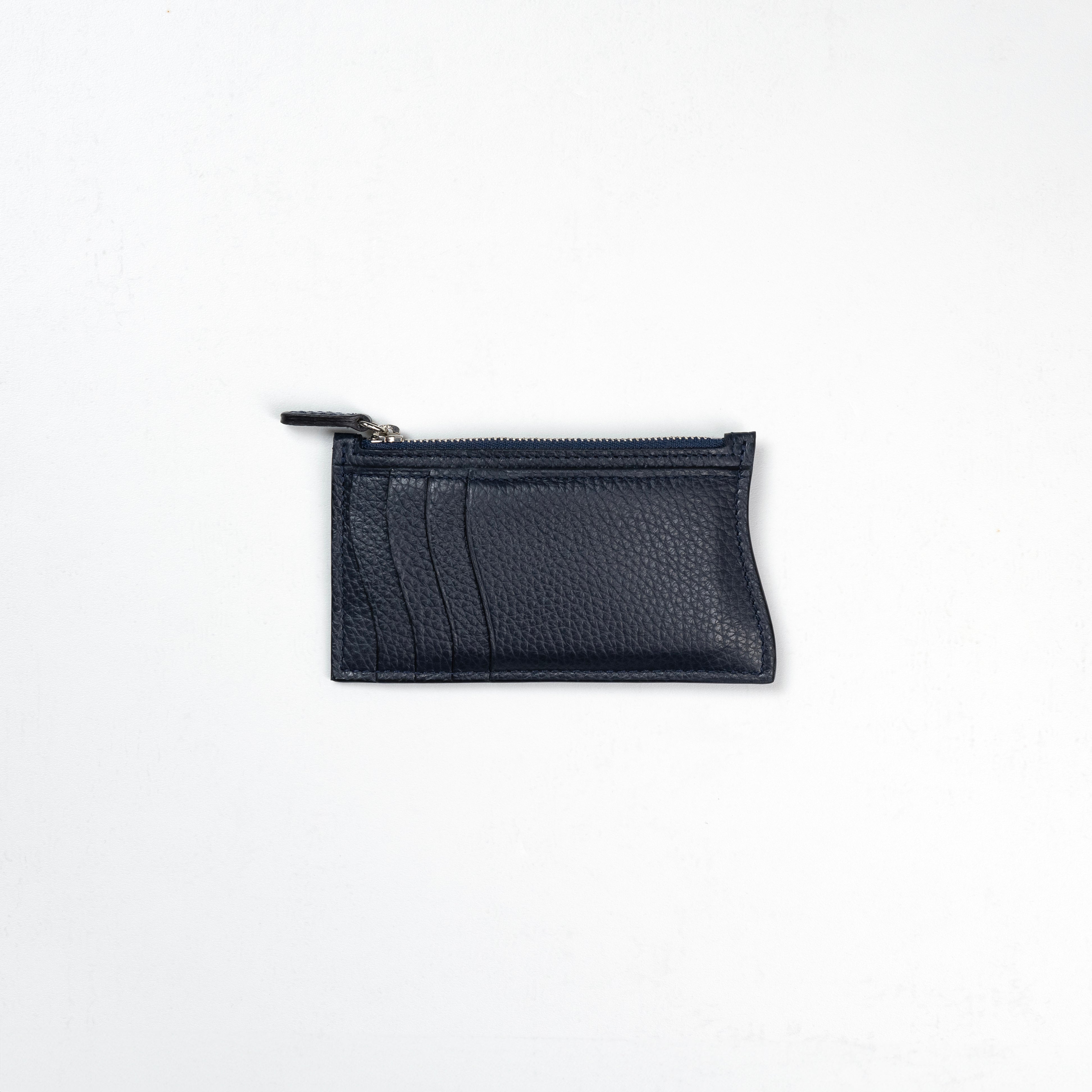 BIAGINI|經典波浪小卡夾 (深藍)