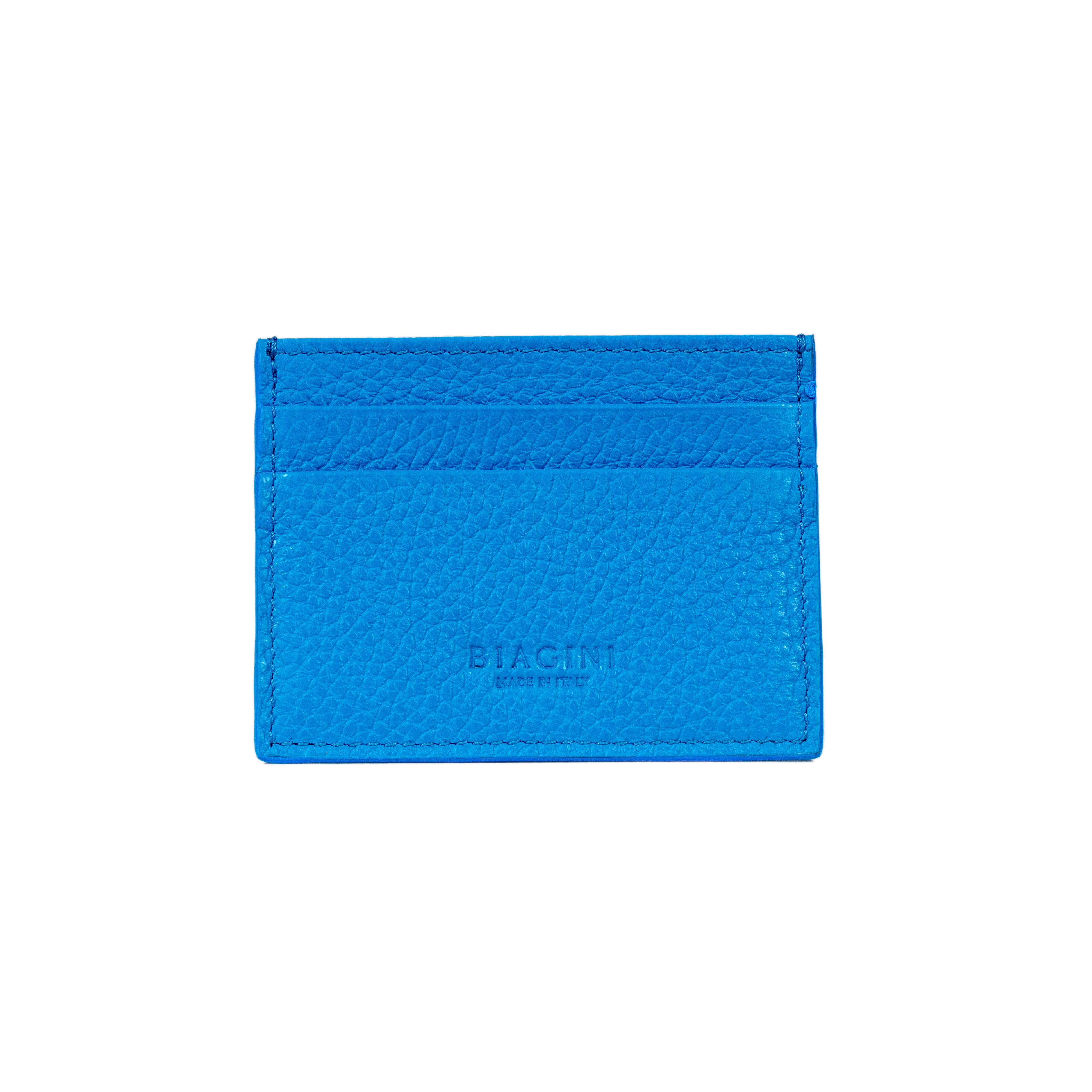 BIAGINI|簡單小卡夾 (藍色)