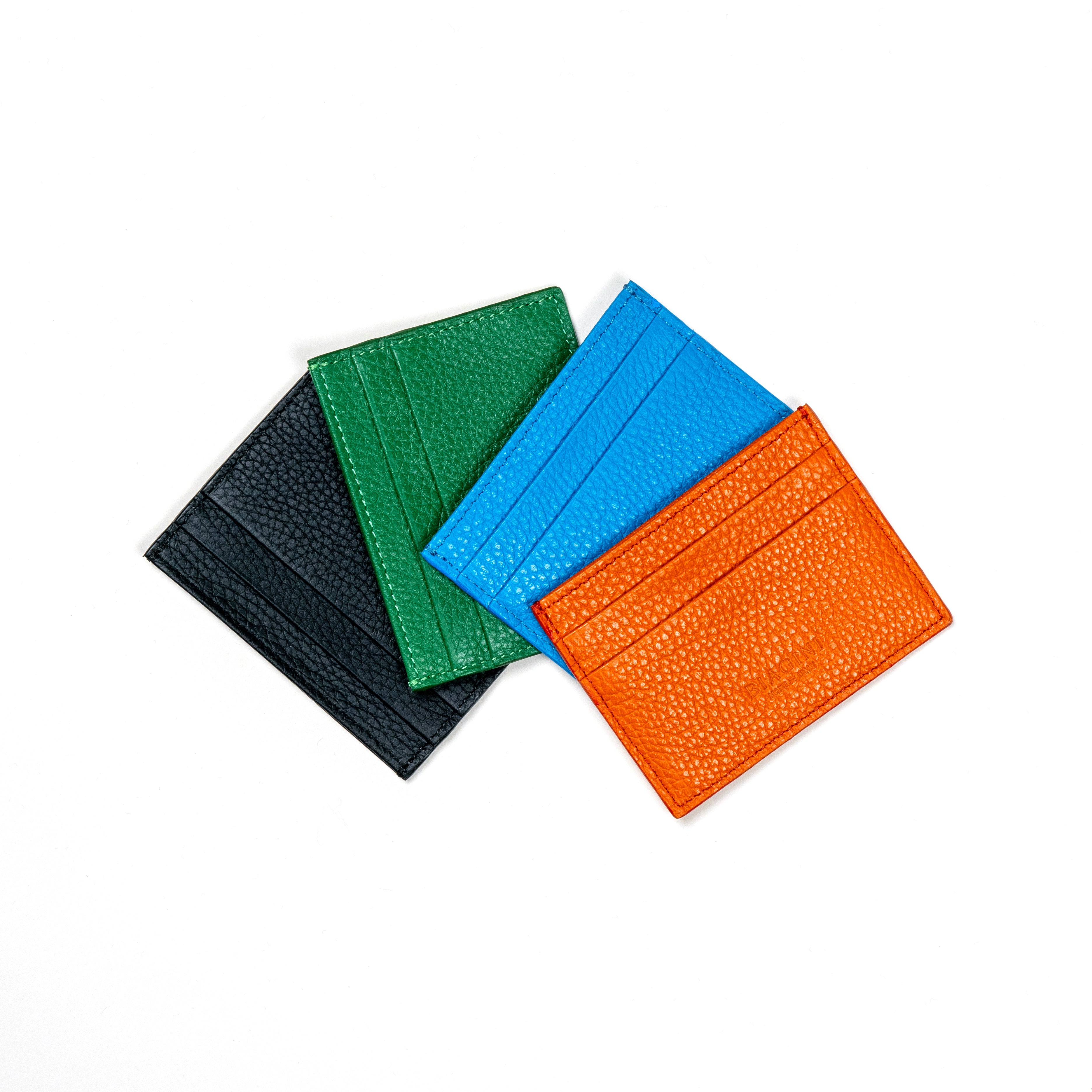 BIAGINI|簡單小卡夾 (黑)