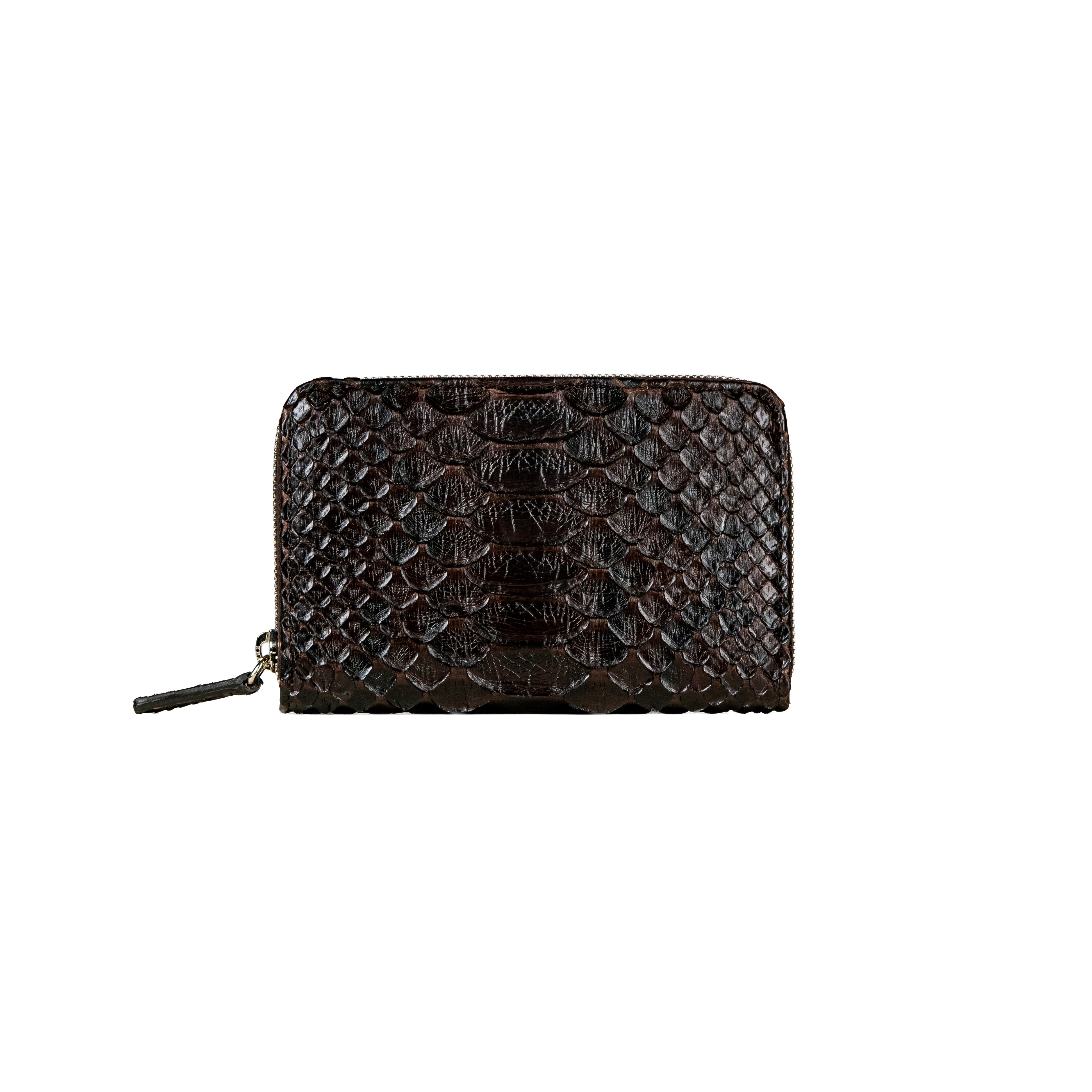 BIAGINI|Notte 皮革拉鍊中長夾 (深邃棕)