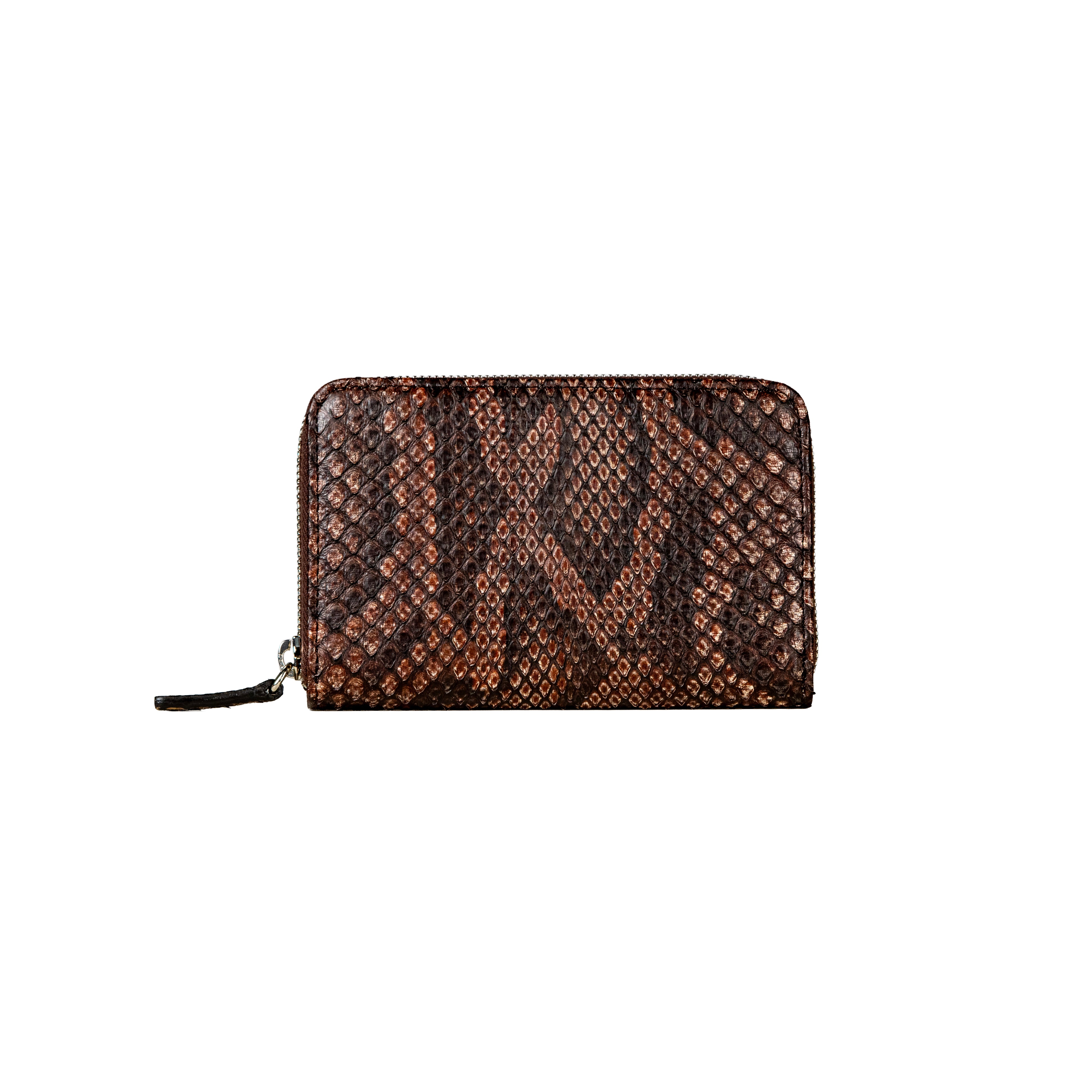 BIAGINI|Notte 皮革拉鍊中長夾 (夜行棕)