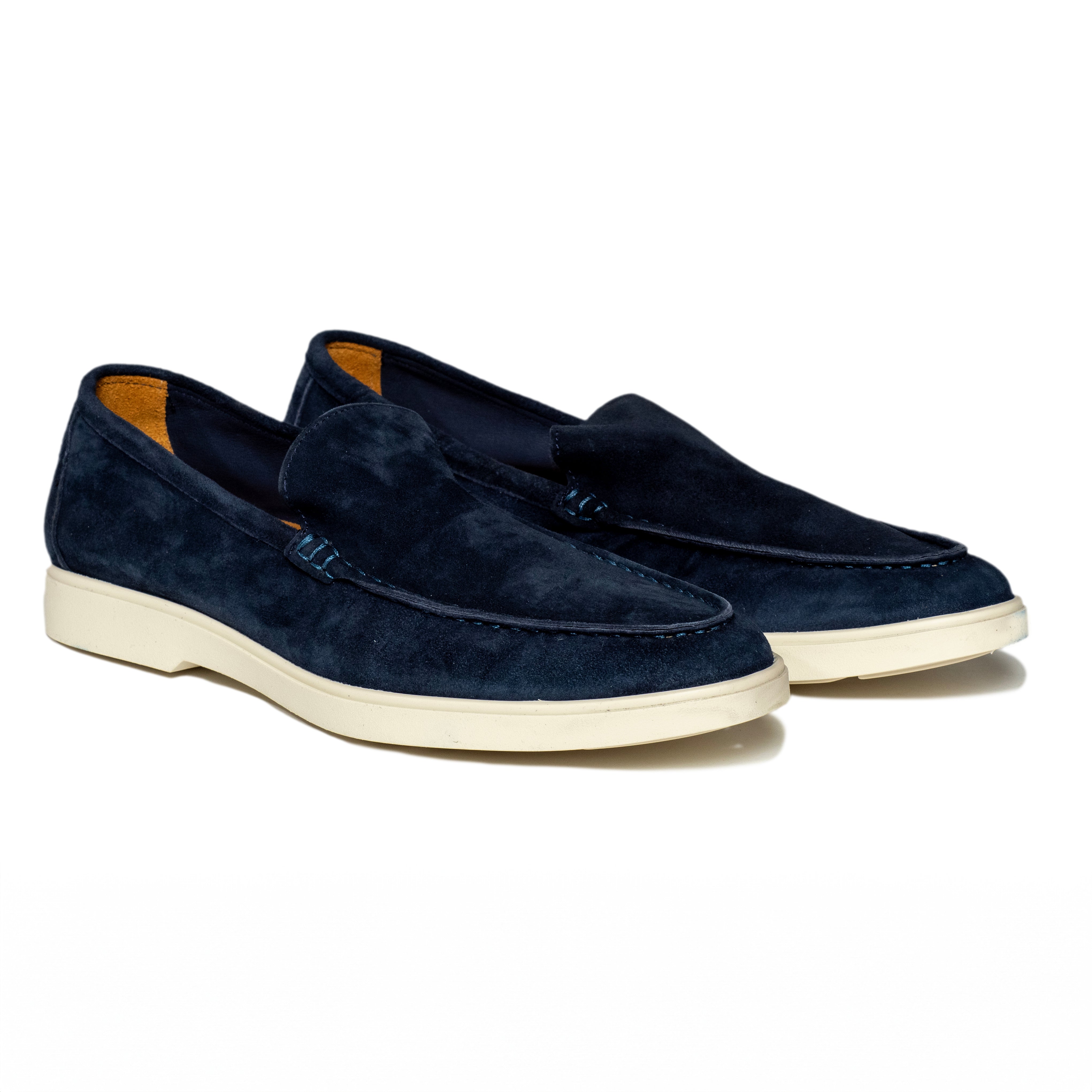 VIVVANT|Strada 深藍麂皮樂福休閒鞋