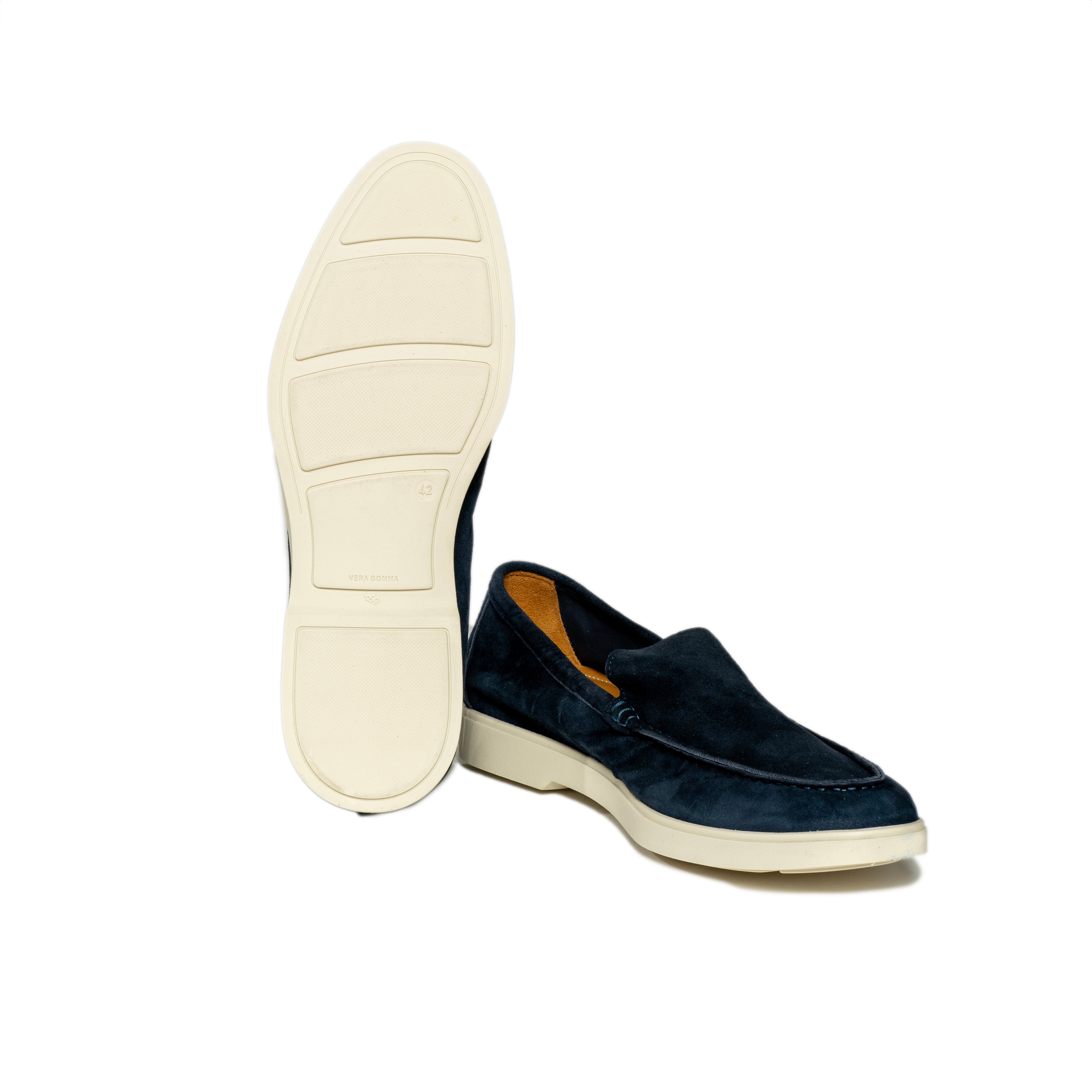 VIVVANT|Strada 深藍麂皮樂福休閒鞋