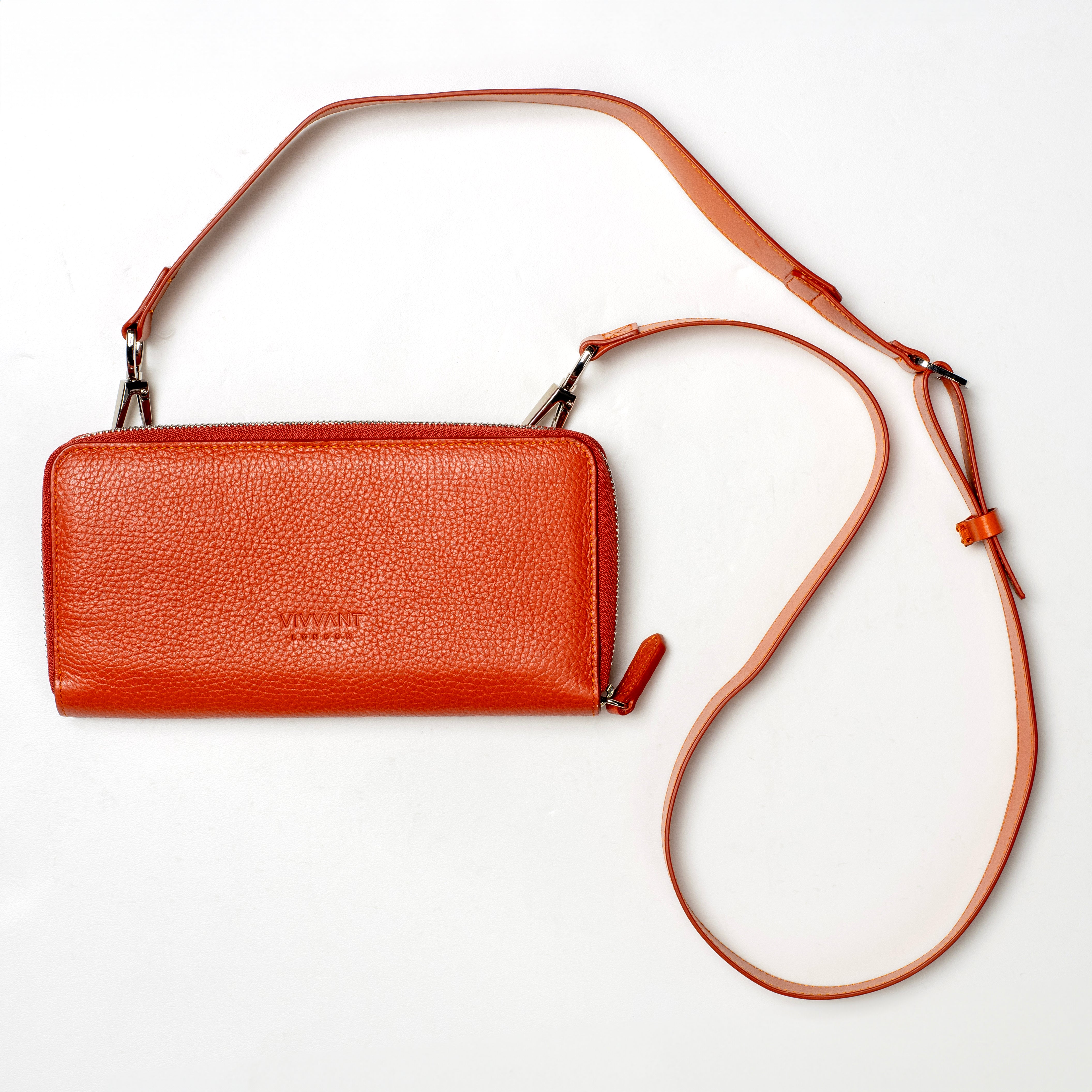 VIVVANT|隨行手機長夾 (橘色)