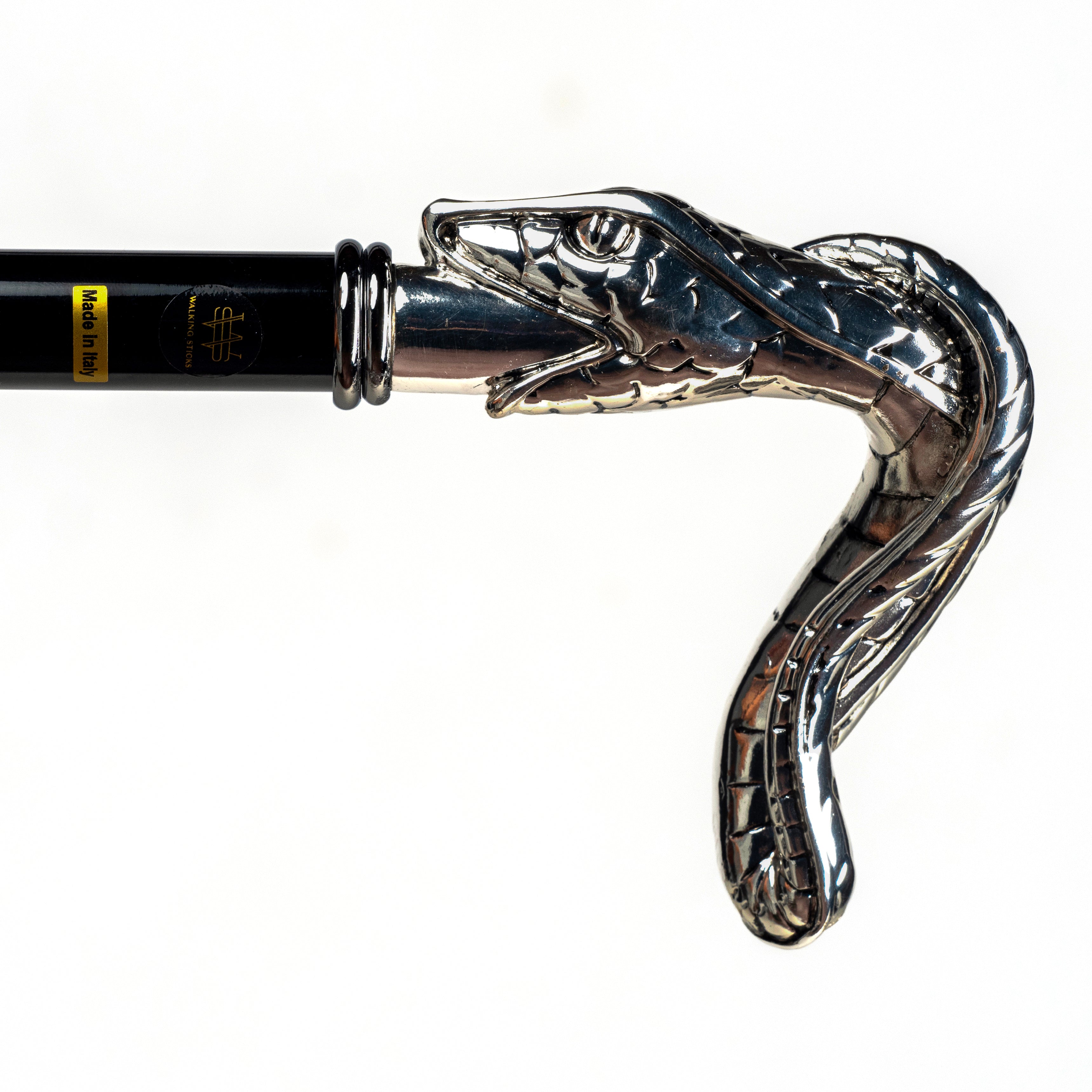 Utile4|銀蛇獸首長鞋把