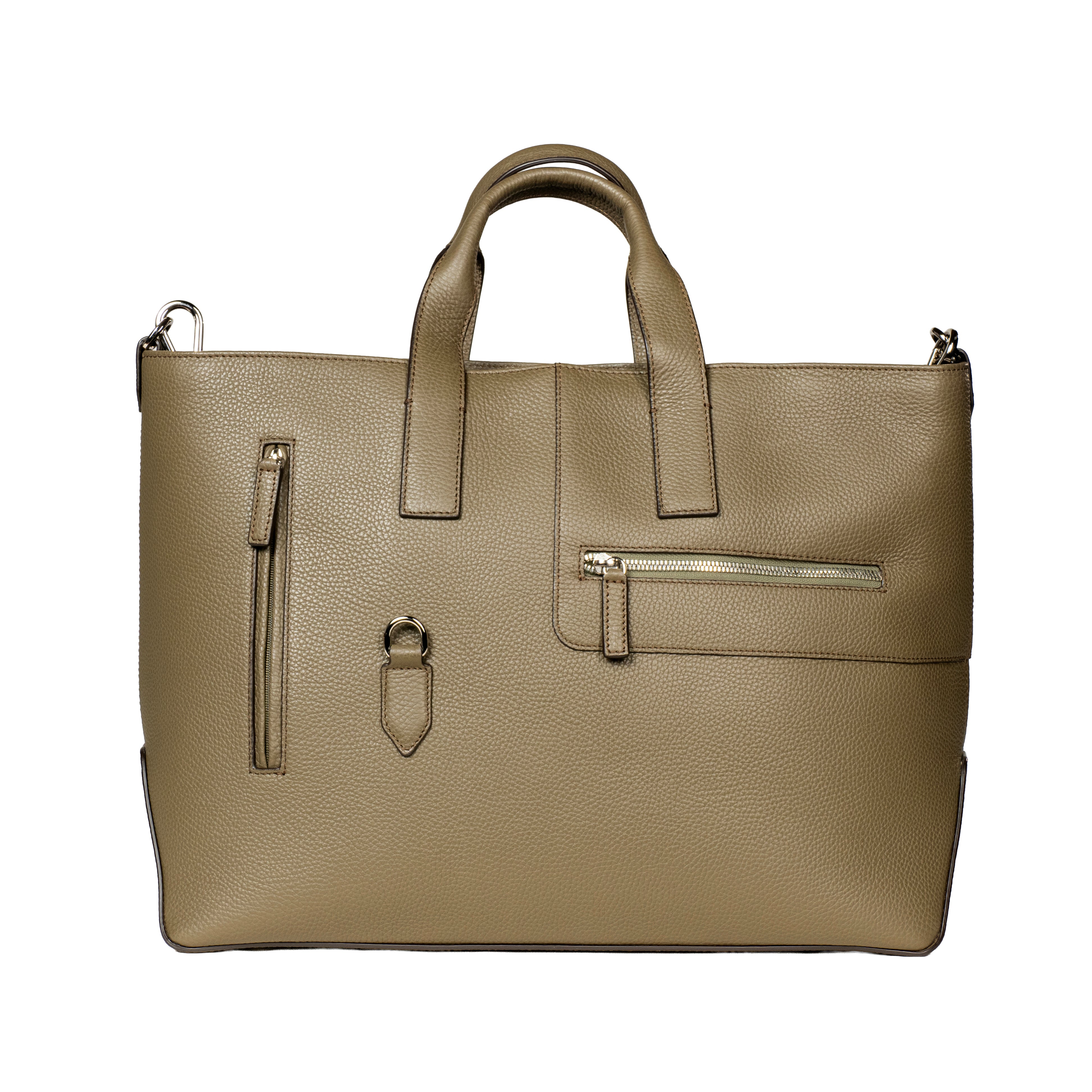 BIAGINI|Metro 托特包 (深棕綠)