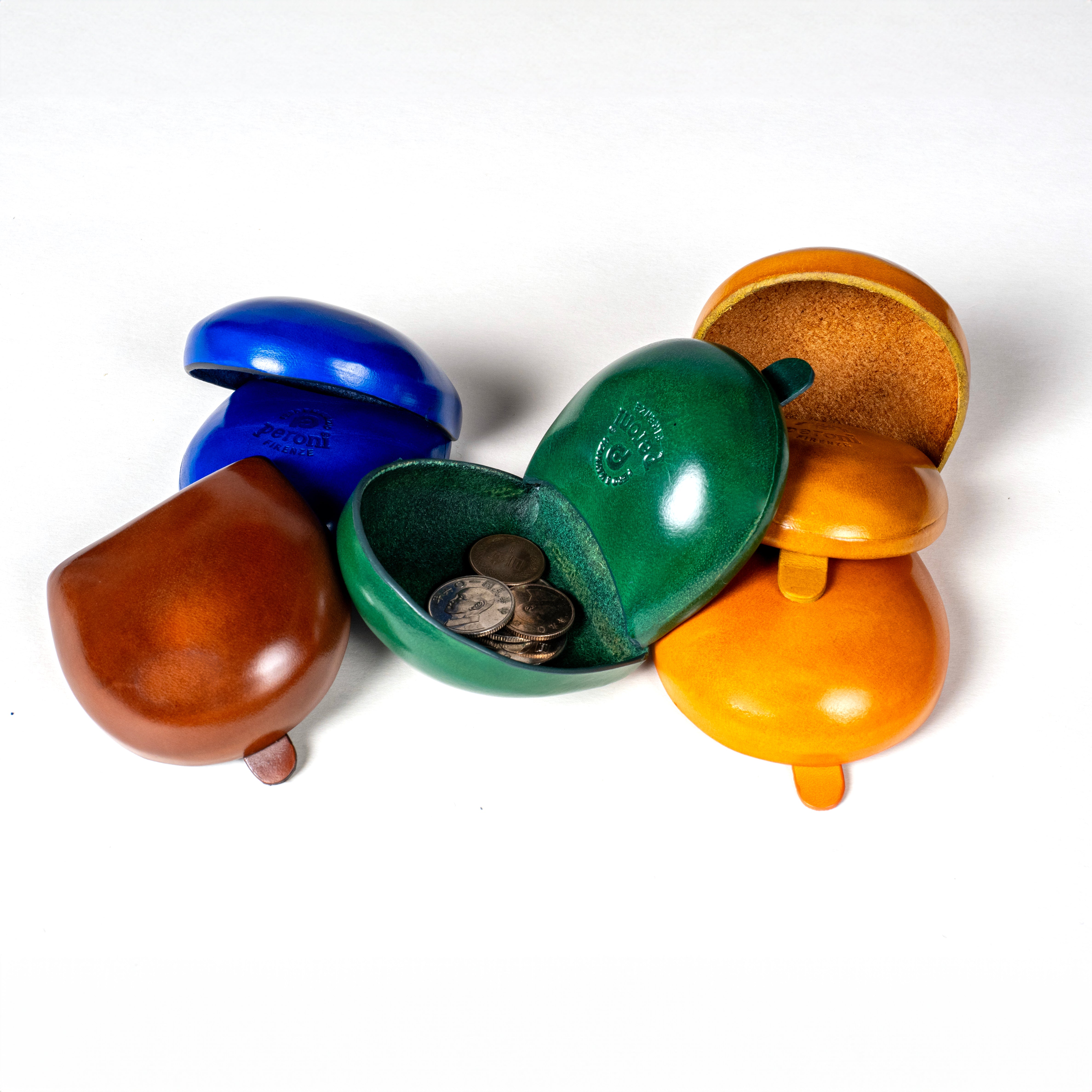 Peroni Firenze 圓形零錢包 (綠色)