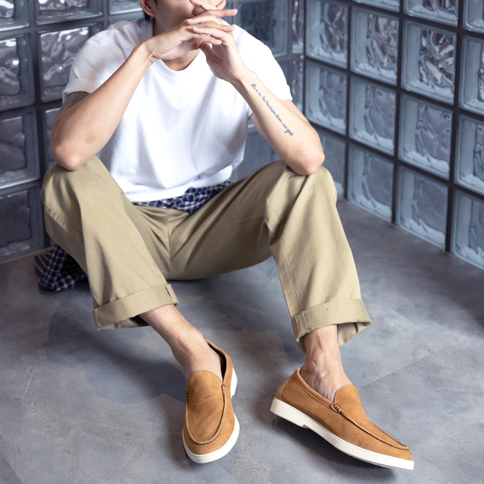 VIVVANT｜Strada 駝色麂皮樂福休閒鞋