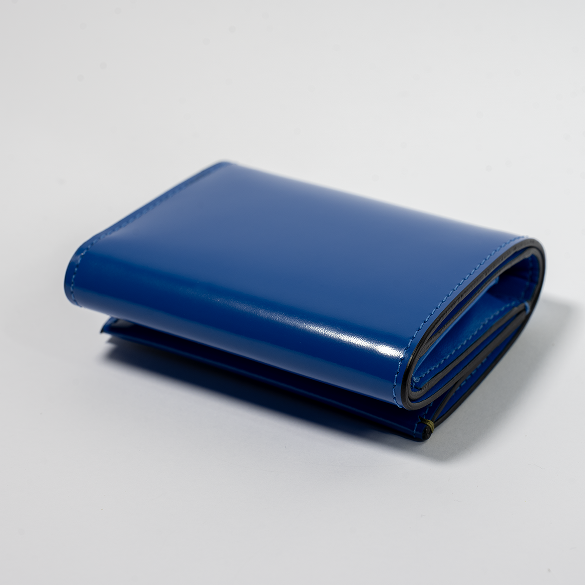 BIAGINI｜拉鍊折疊卡夾 (太空藍）