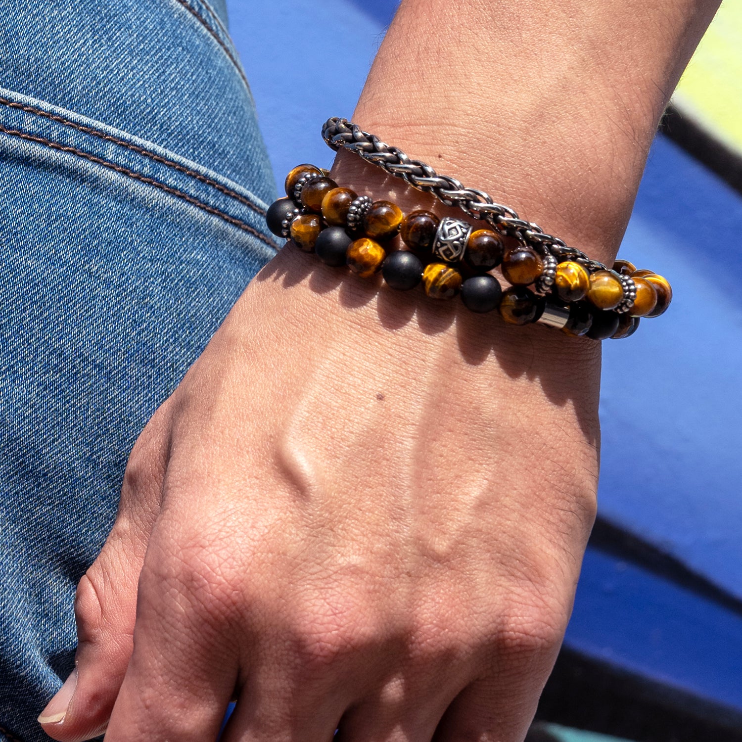 MANCINO｜左腕星河 礦石手鍊 Stack/03