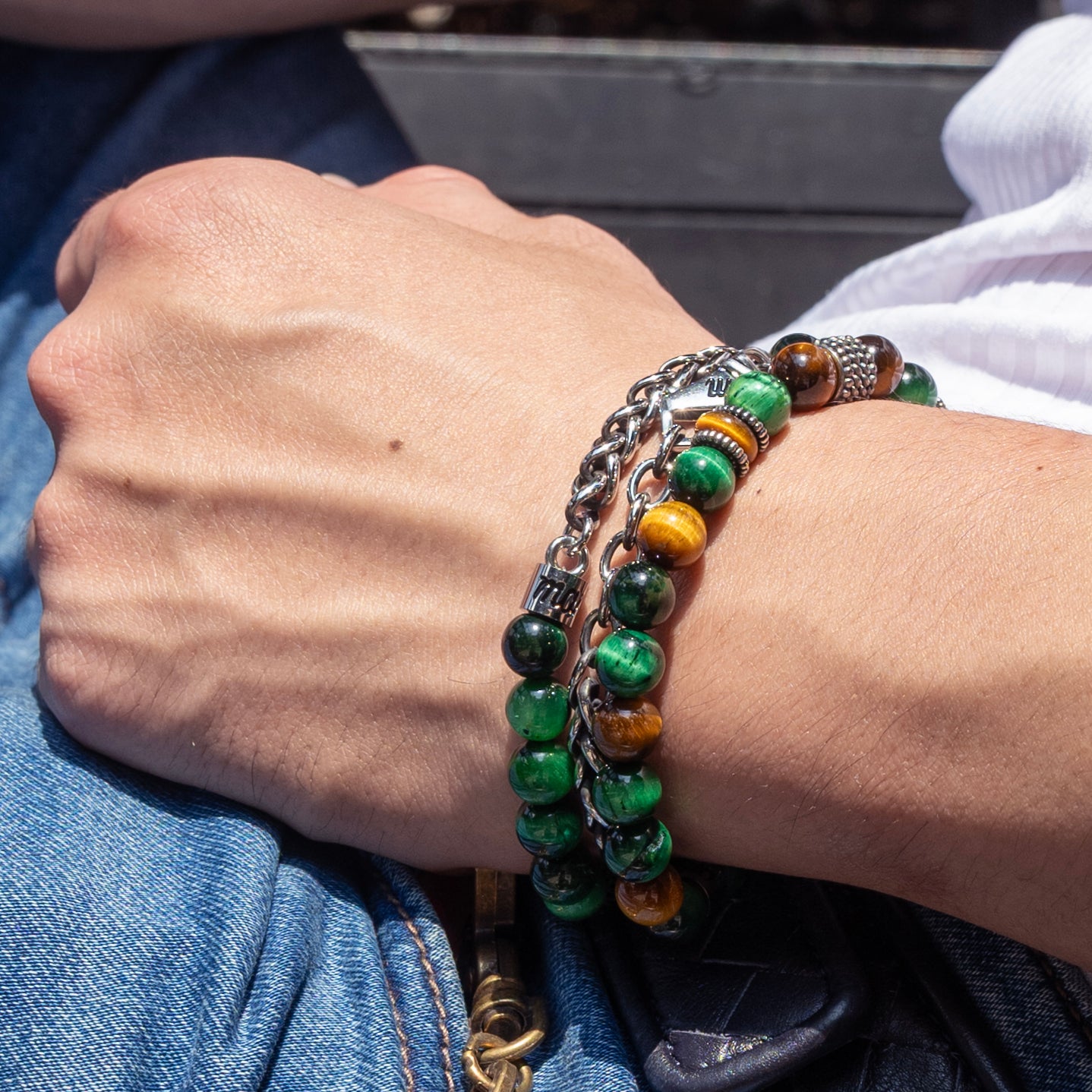 MANCINO｜左腕星河 礦石手鍊 Stack/05