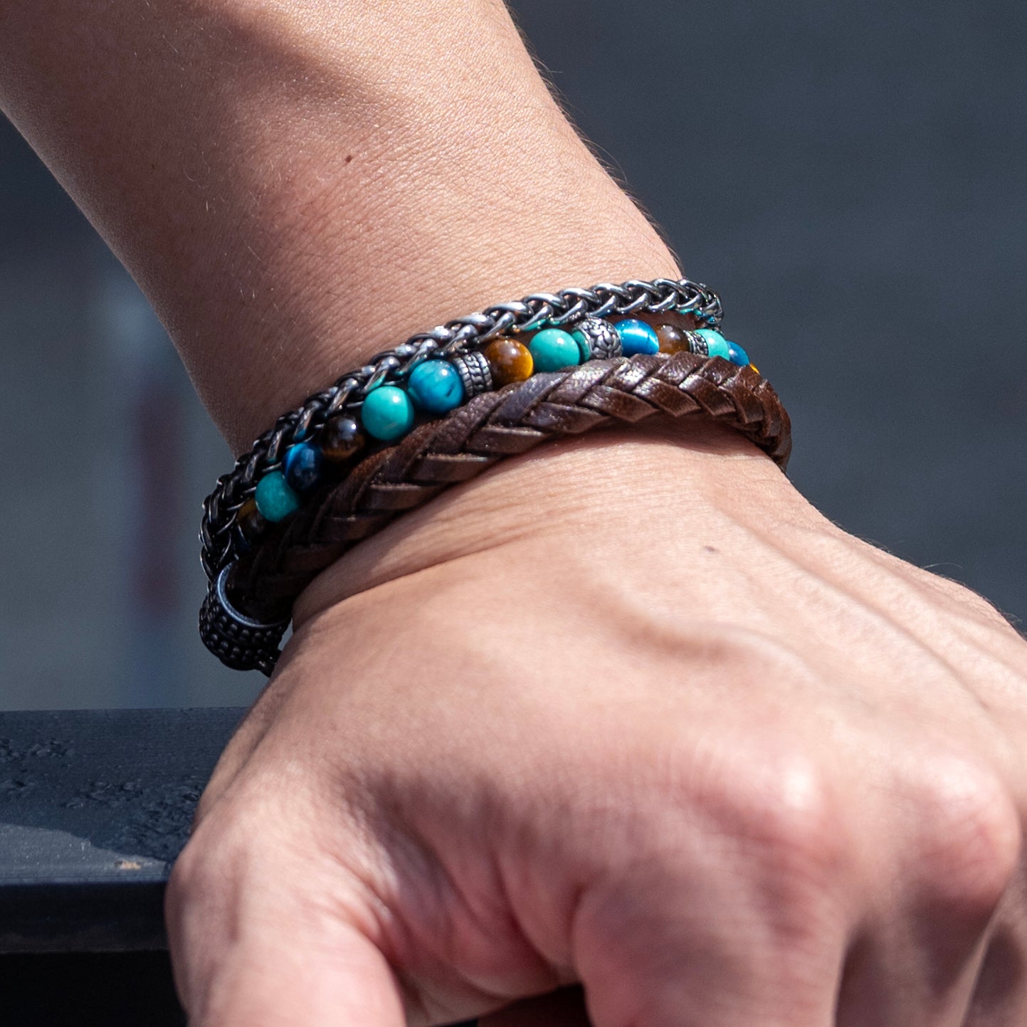 MANCINO｜左腕星河 礦石手鍊 Stack/12