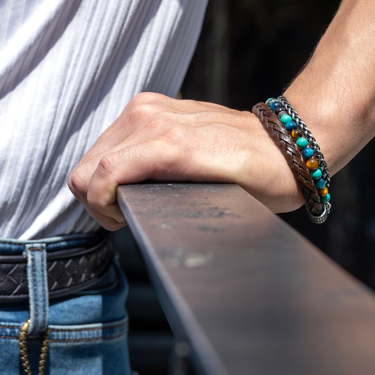 MANCINO｜左腕星河 礦石手鍊 Stack/12