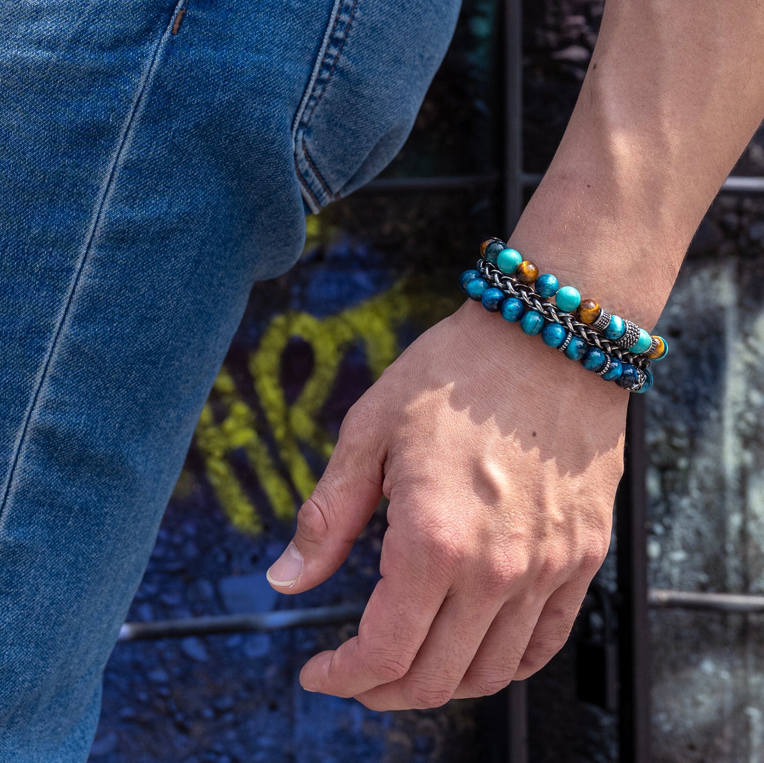 MANCINO｜左腕星河 礦石手鍊 Stack/06