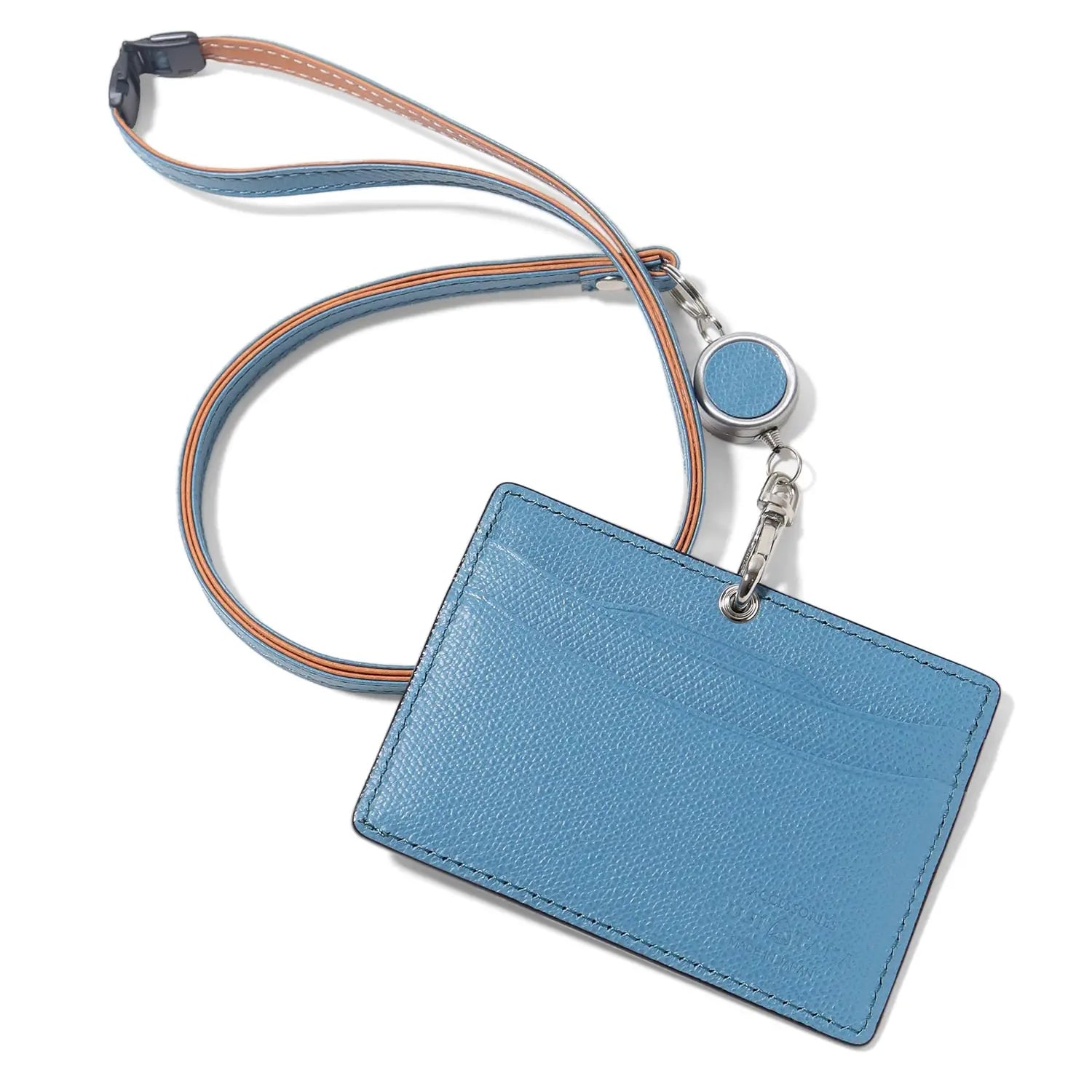 FUJITAKA｜Orb 證件/通行證卡夾 (天空藍）