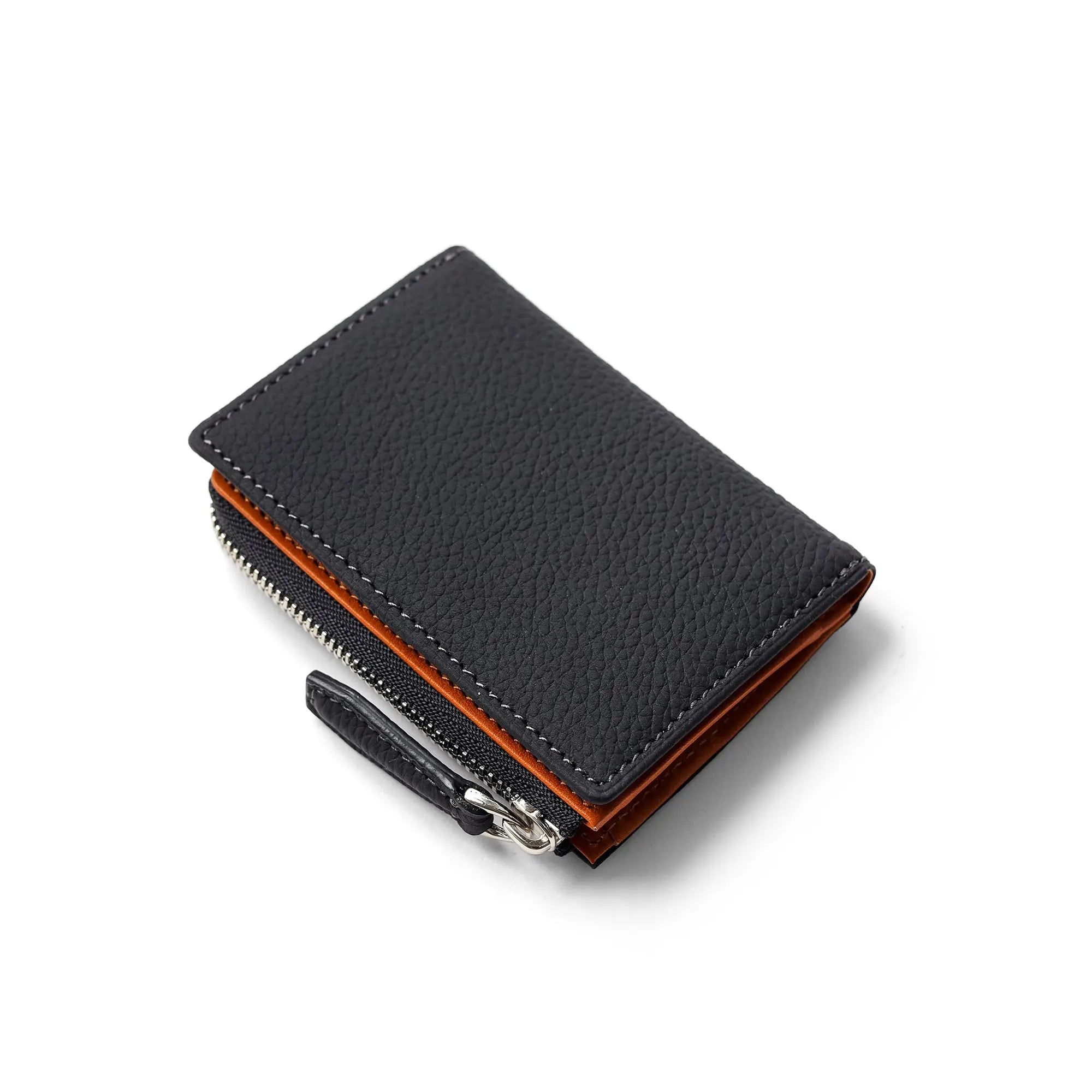 FUJITAKA｜Mousse 證件夾零錢包 (黑）