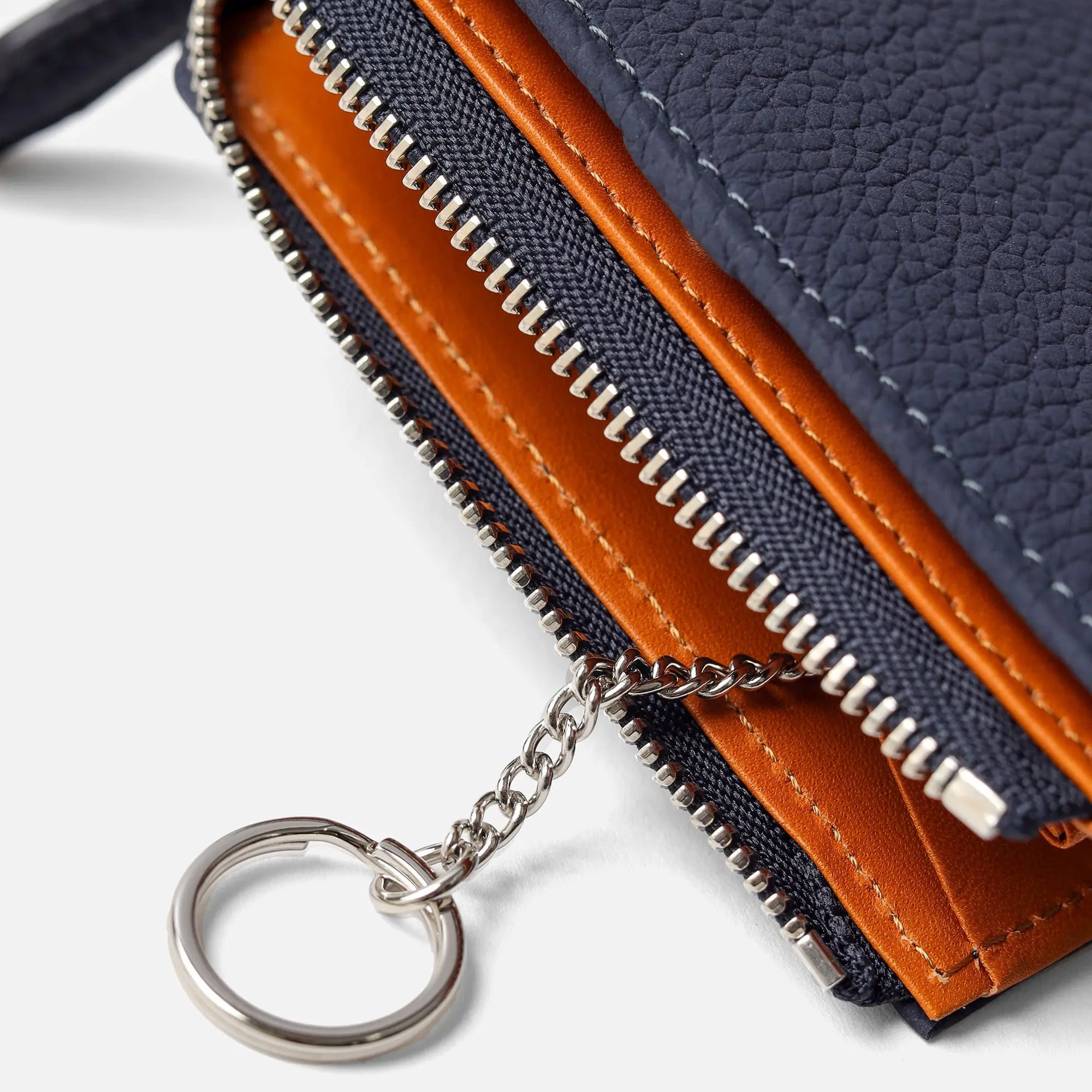 FUJITAKA｜Mousse 證件夾零錢包 (深藍）