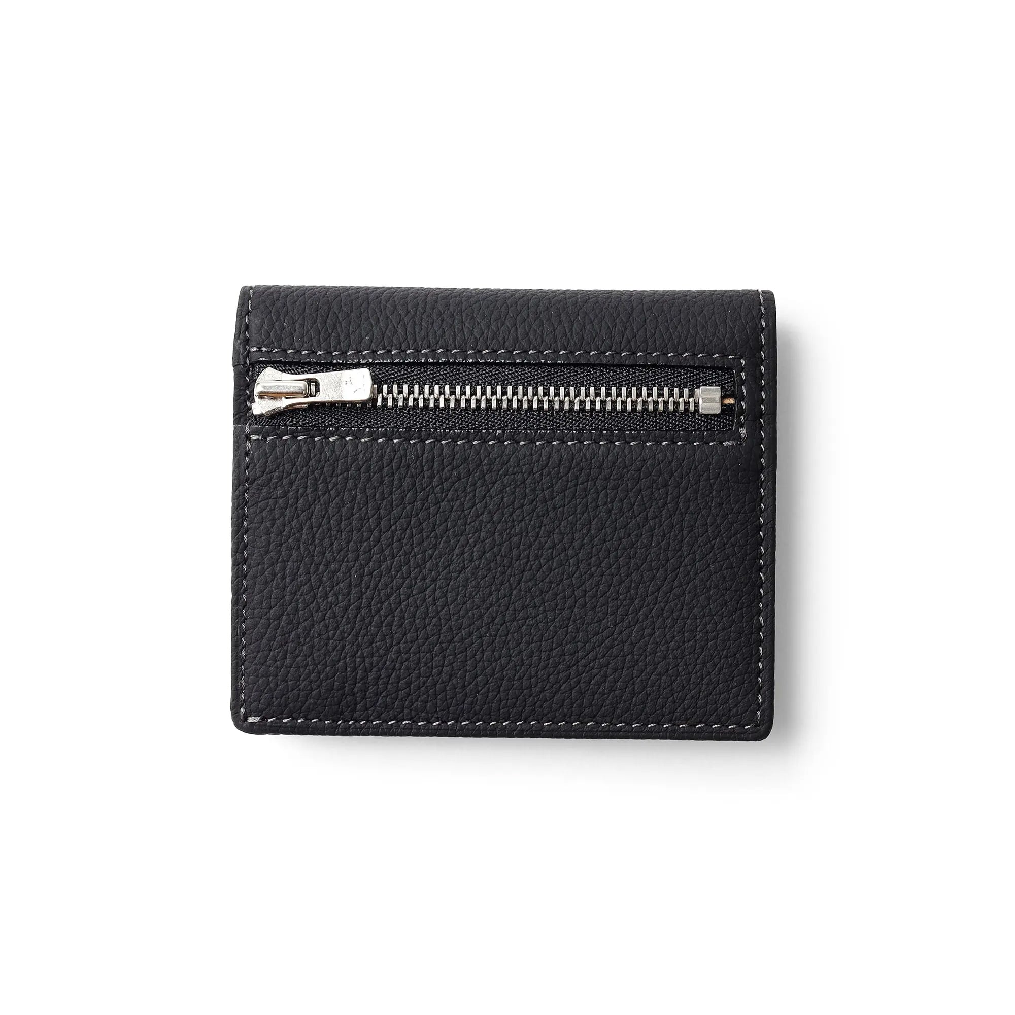 FUJITAKA｜Mousse 小巧雙摺短夾 (黑）