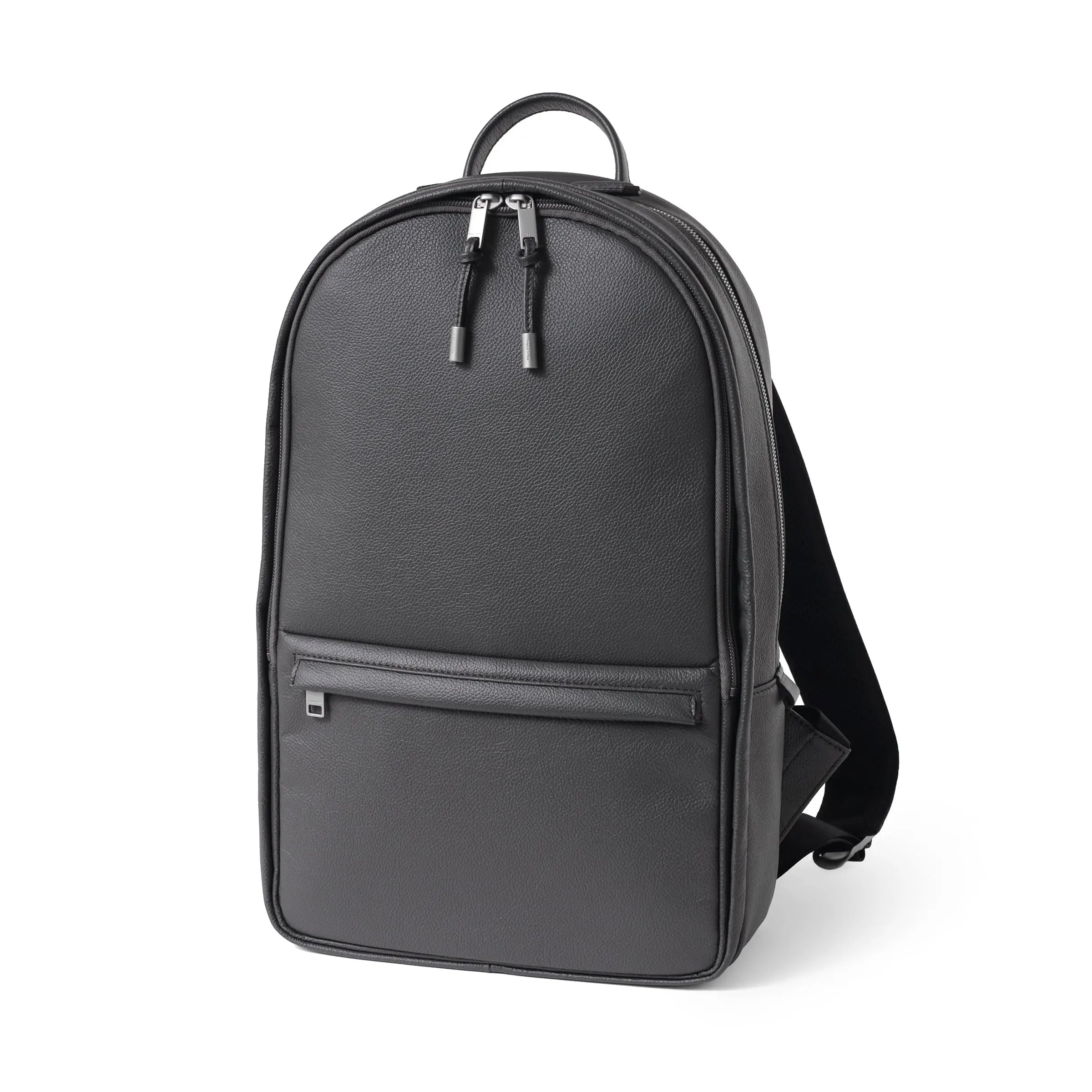 FUJITAKA｜Pacchetto A4 皮革後背包 (灰)