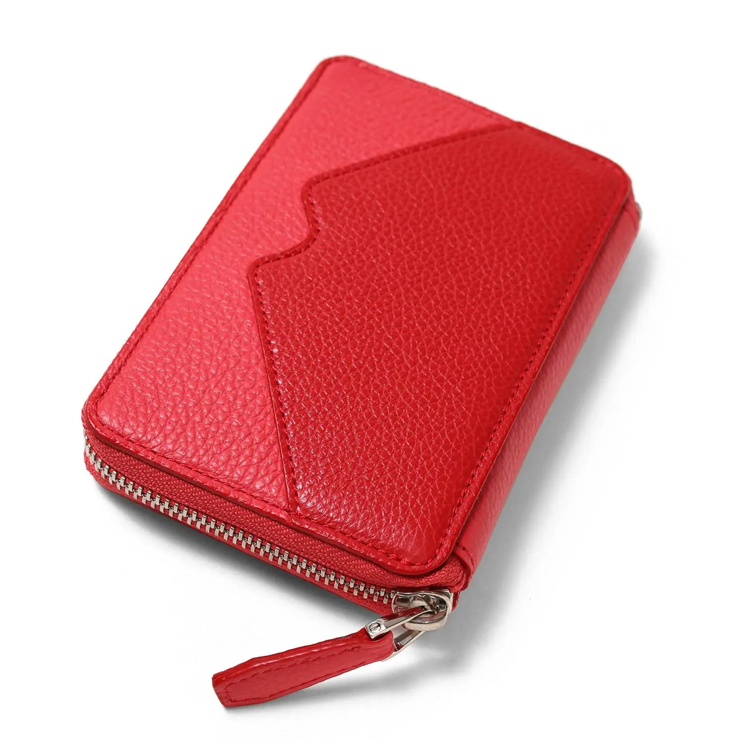 FUJITAKA｜松任谷正隆 M.M. 拉鍊中長錢包 (紅)