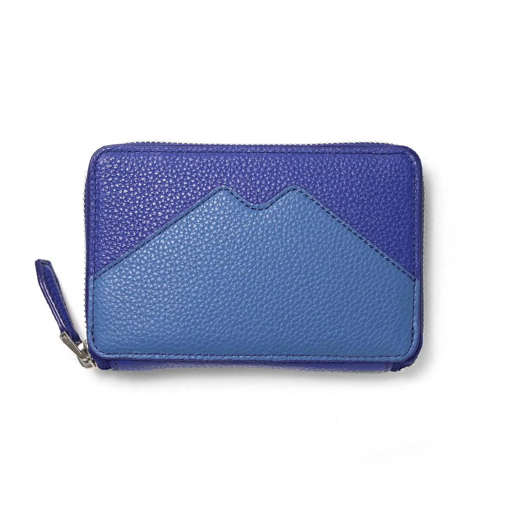 FUJITAKA｜松任谷正隆 M.M. 拉鍊中長錢包 (藍)