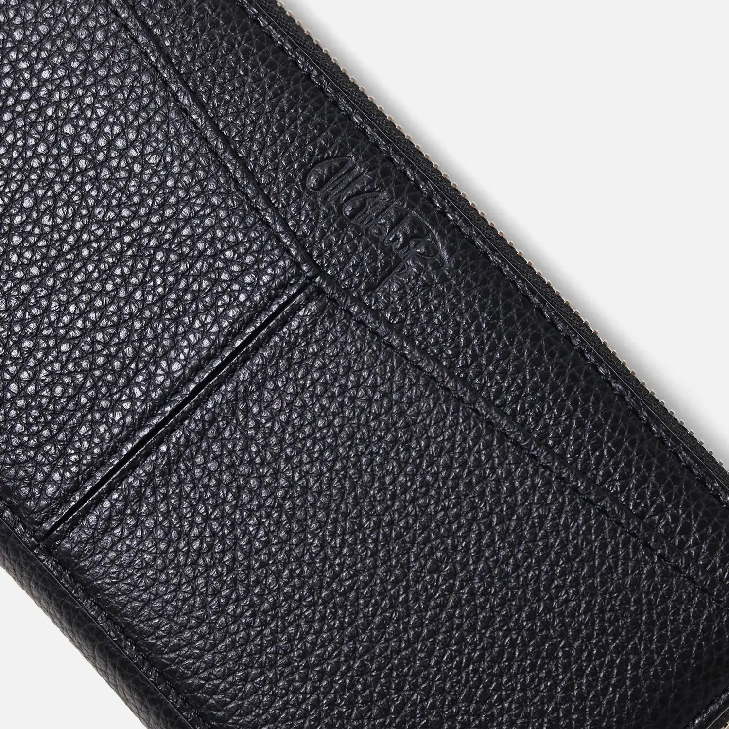 FUJITAKA｜松任谷正隆 M.M 拉鍊長夾 (黑）